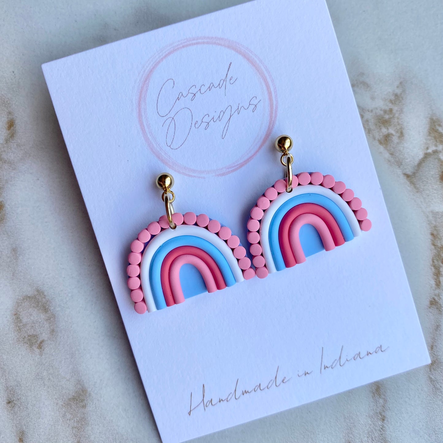 The Dream | Rainbow Clay Earrings