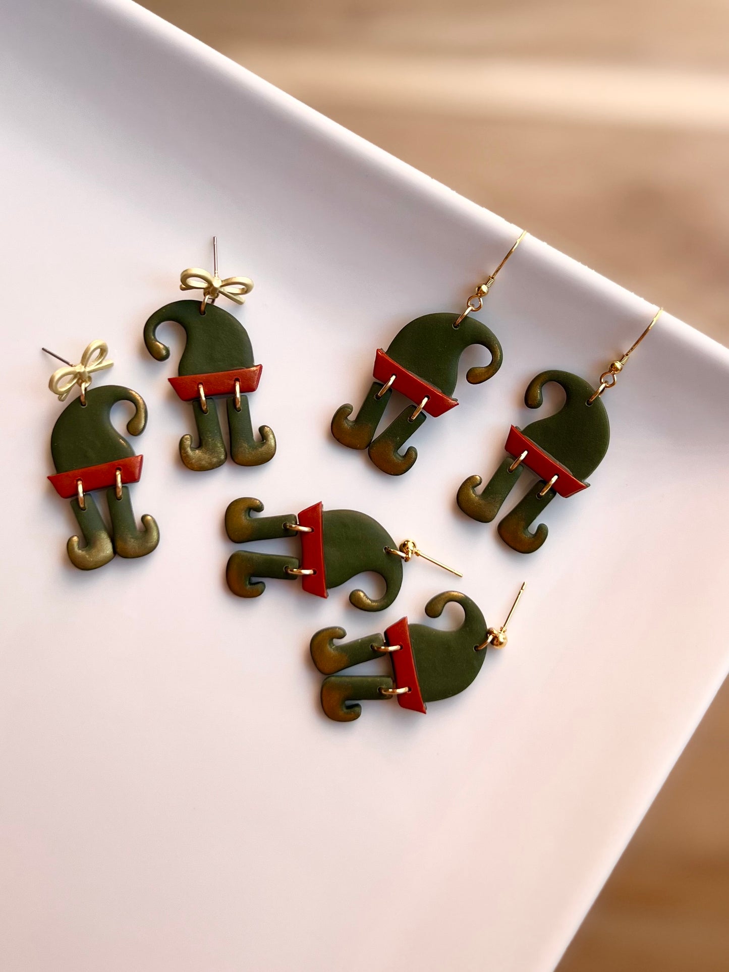 The Elf | Dancing Elf Clay Earrings