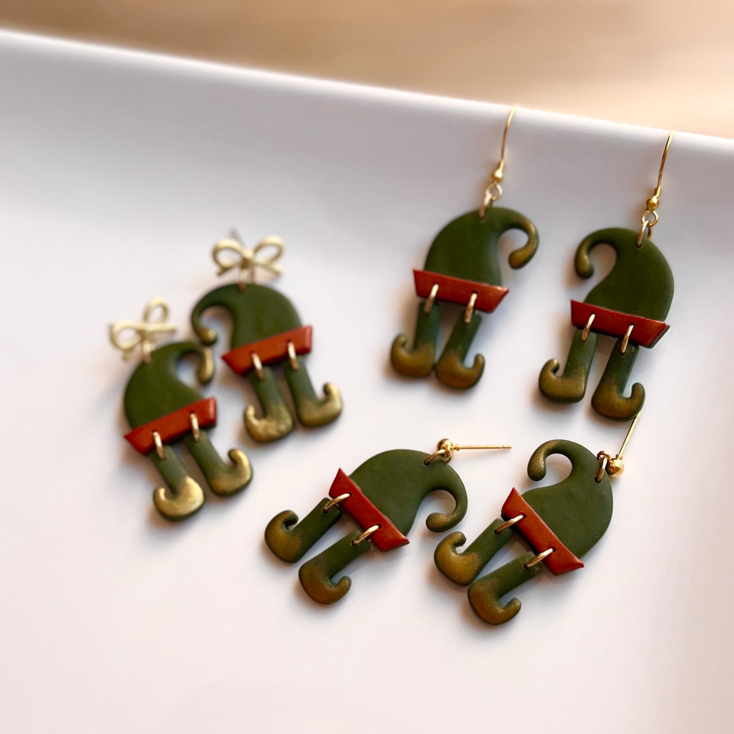 The Elf | Dancing Elf Clay Earrings