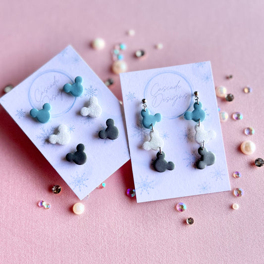 The Flurri Micki | Magical Winter Clay Earrings