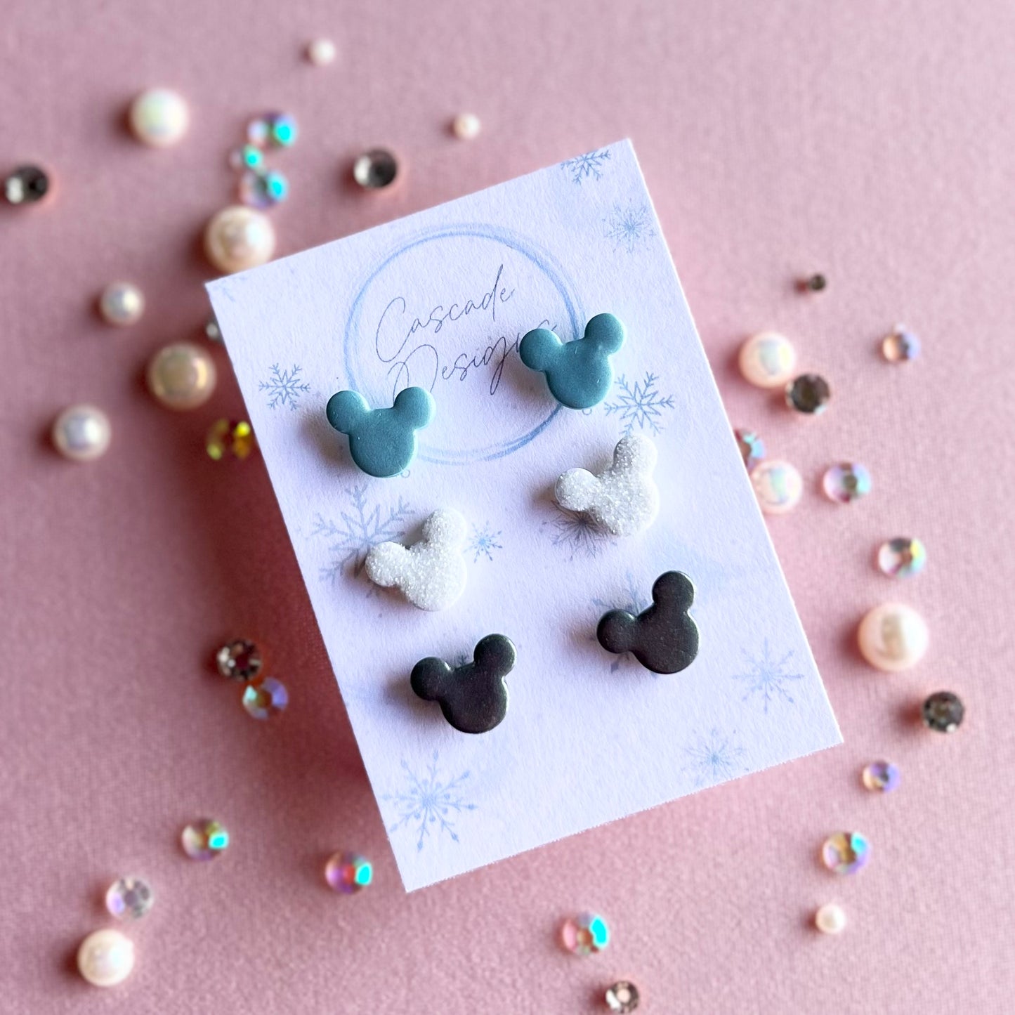The Flurri Micki | Magical Winter Clay Earrings