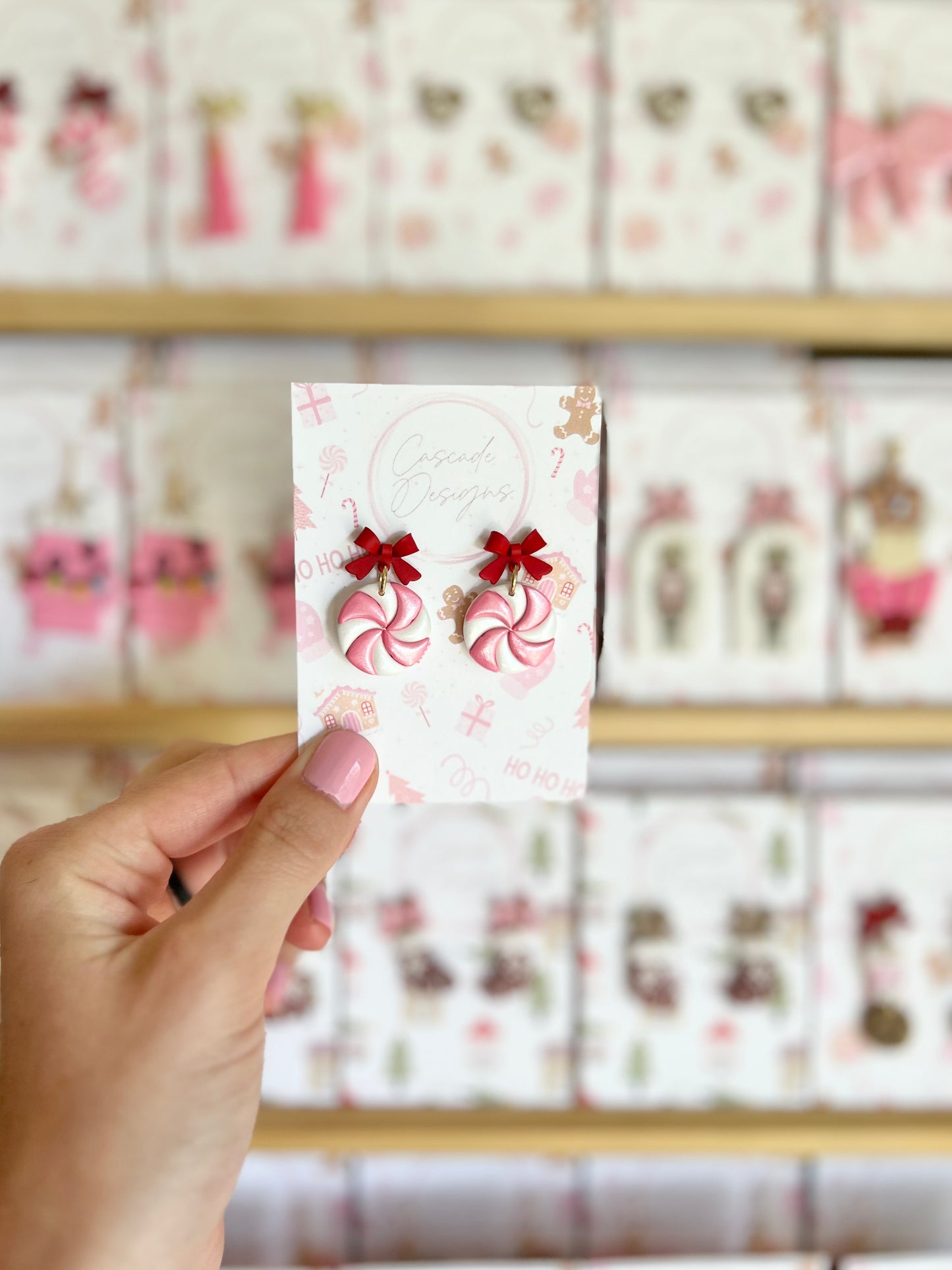 The Peppermint | Peppermint Clay Earrings