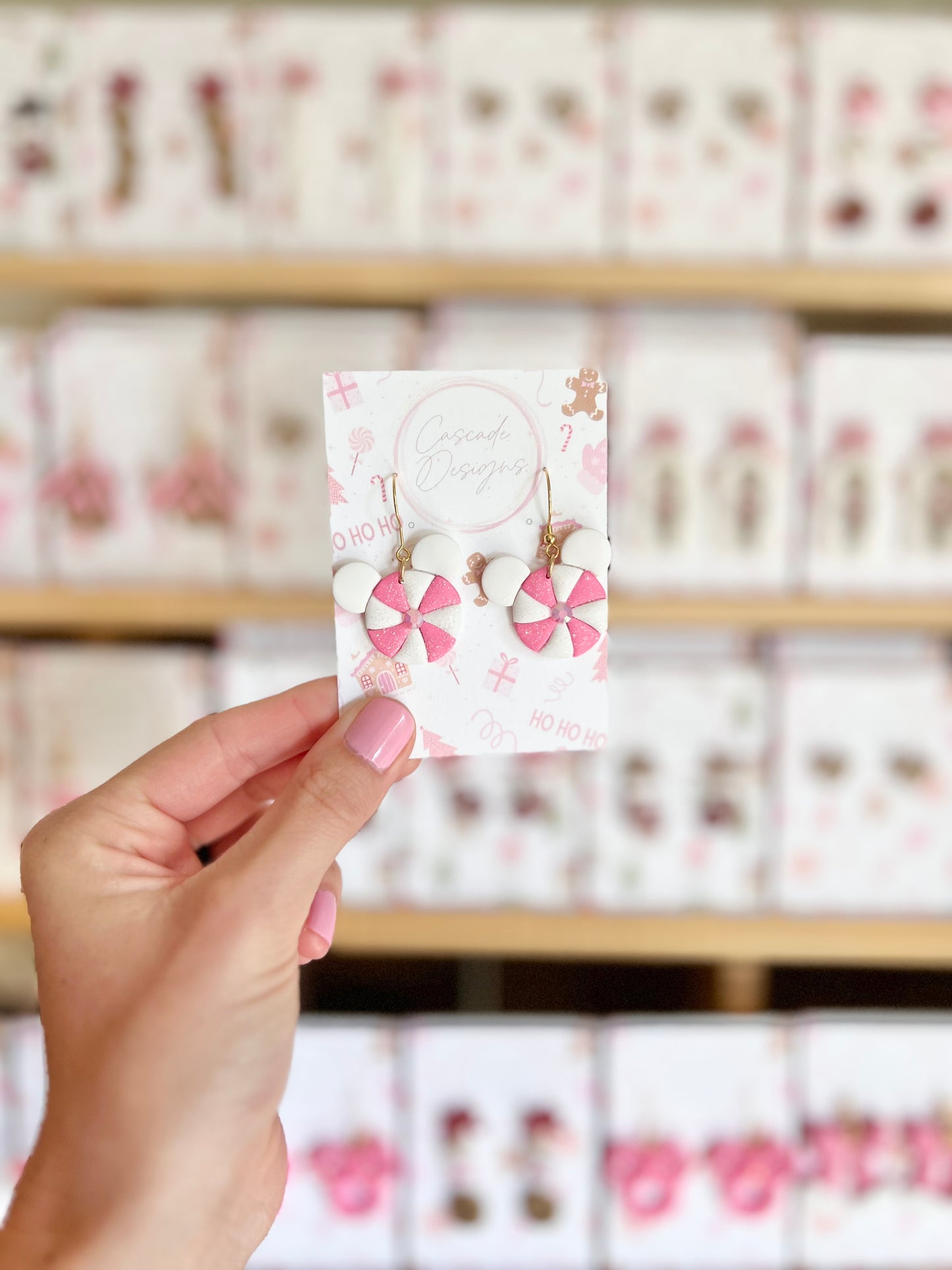 The Peppermint Micki | Magical Peppermint Earrings