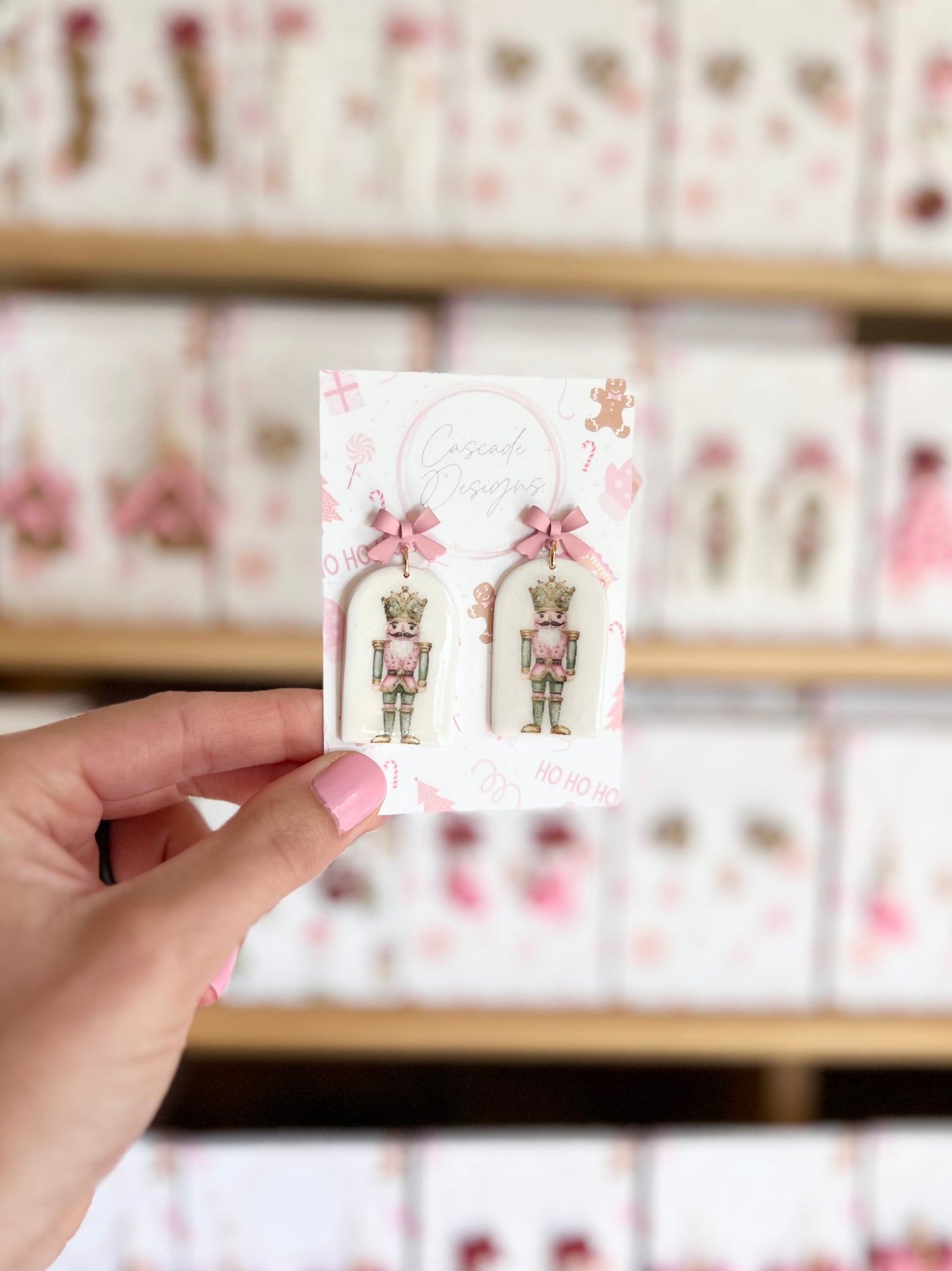 The Sugar Plum Fairy | Nutcracker Clay Earrings