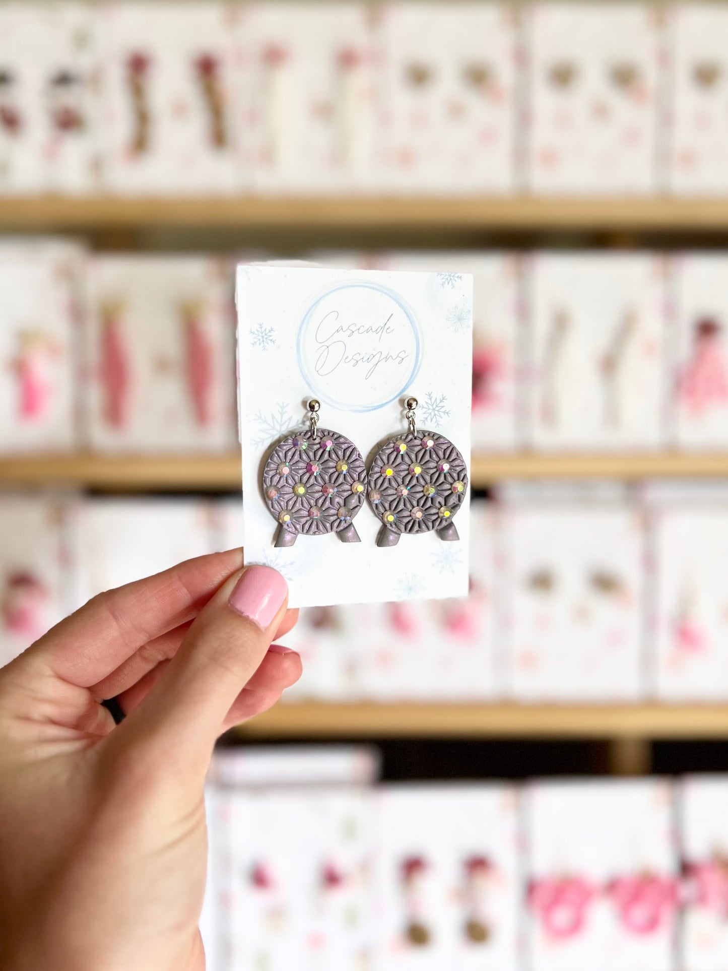 The Luminous Sparkle | Magical Sphere Earrings