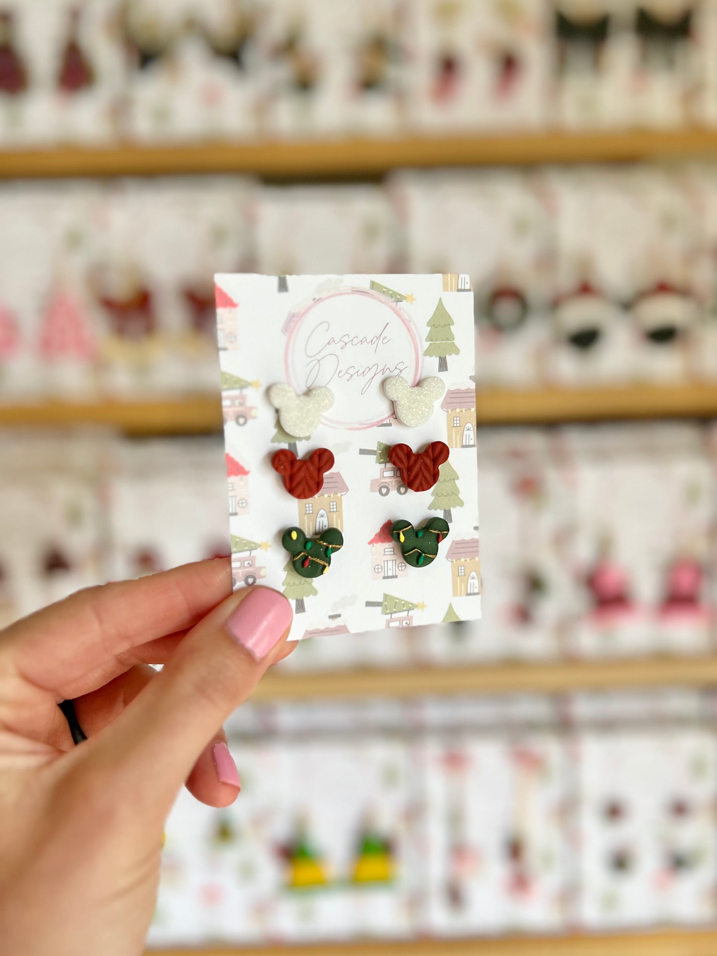 The Holiday Micki | Magical Christmas Clay Earrings