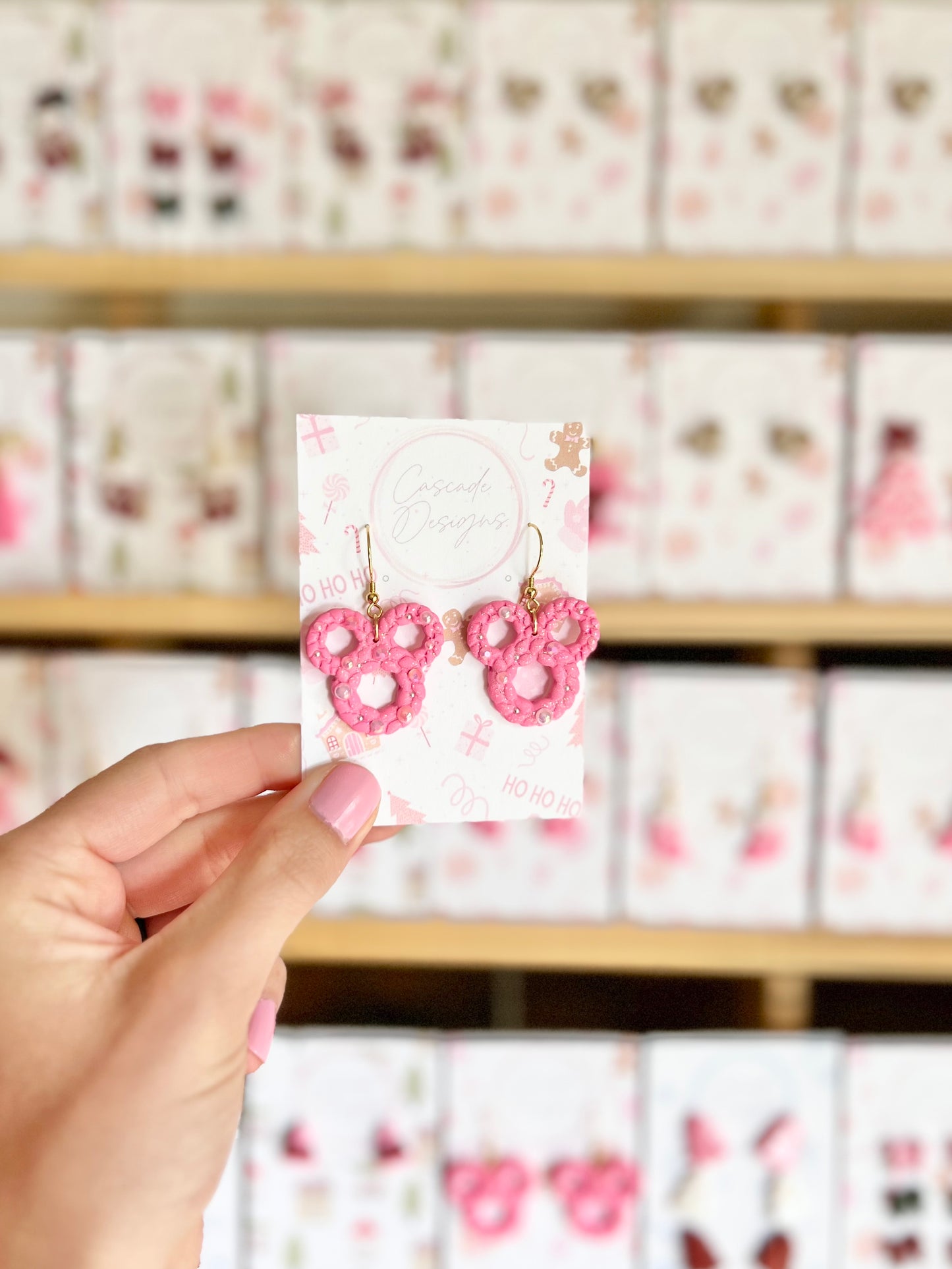 The Micki Wreath | Magical Dusted Wreath Earrings