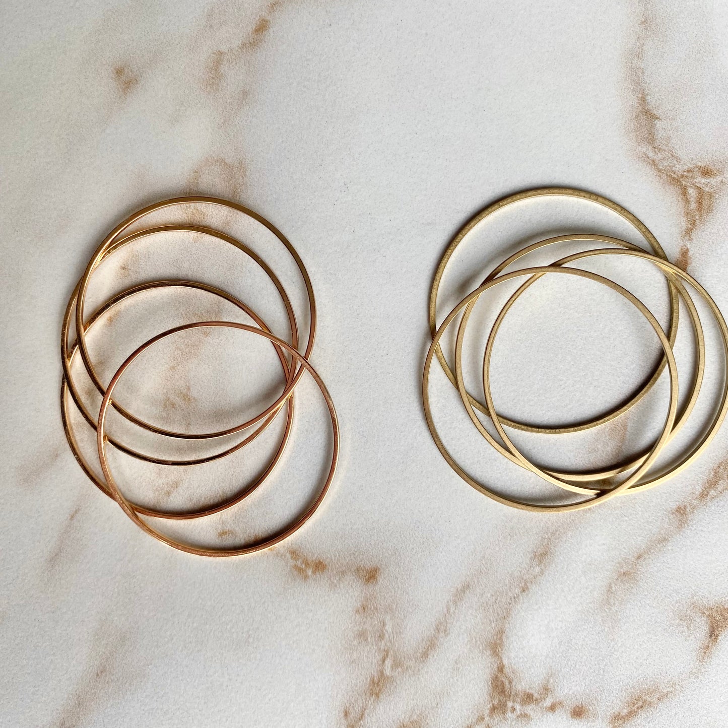 The Rhea | Hoop Clay Earrings