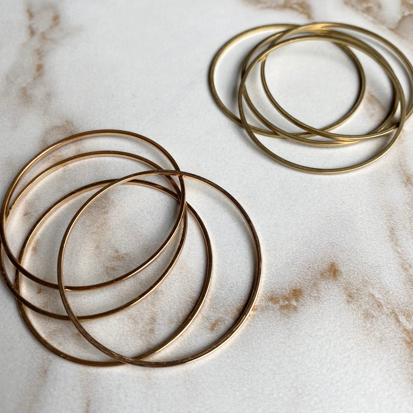 The Rhea | Hoop Clay Earrings