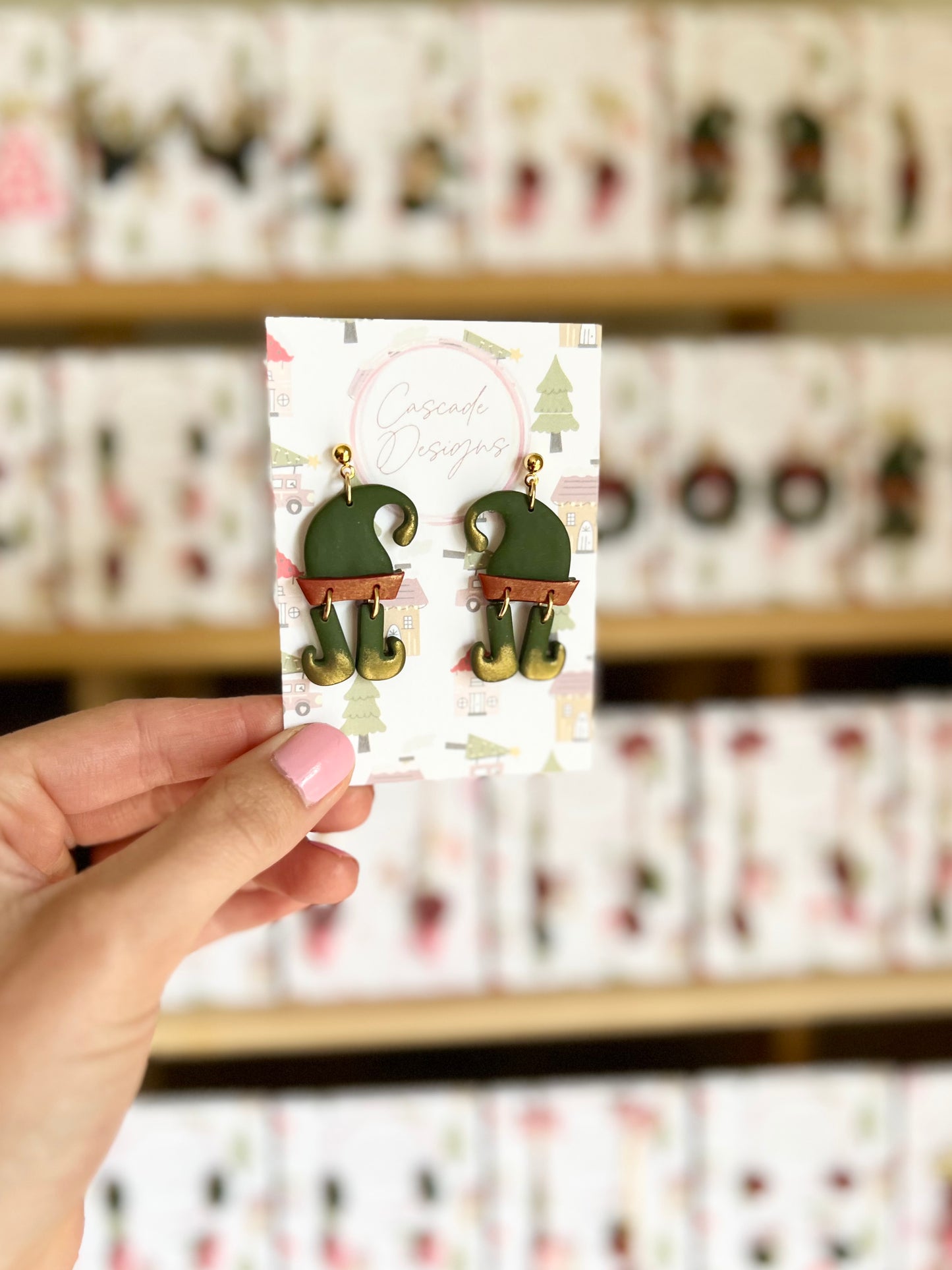 The Elf | Dancing Elf Clay Earrings