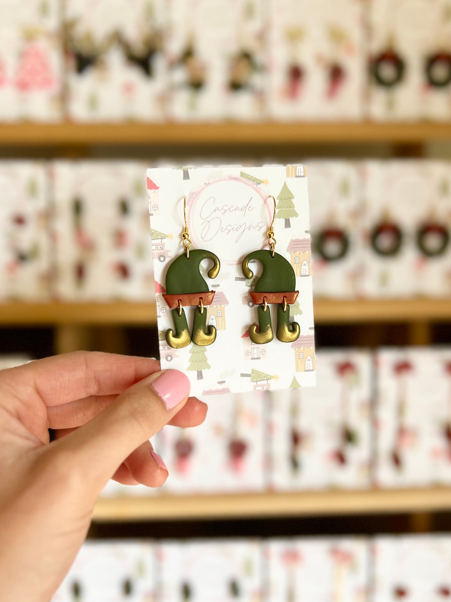 The Elf | Dancing Elf Clay Earrings