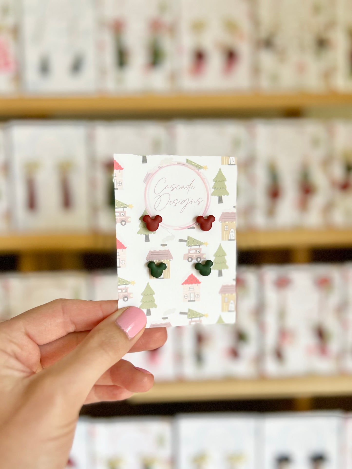 The Mini Festive Micki | Magical Christmas Earring Studs