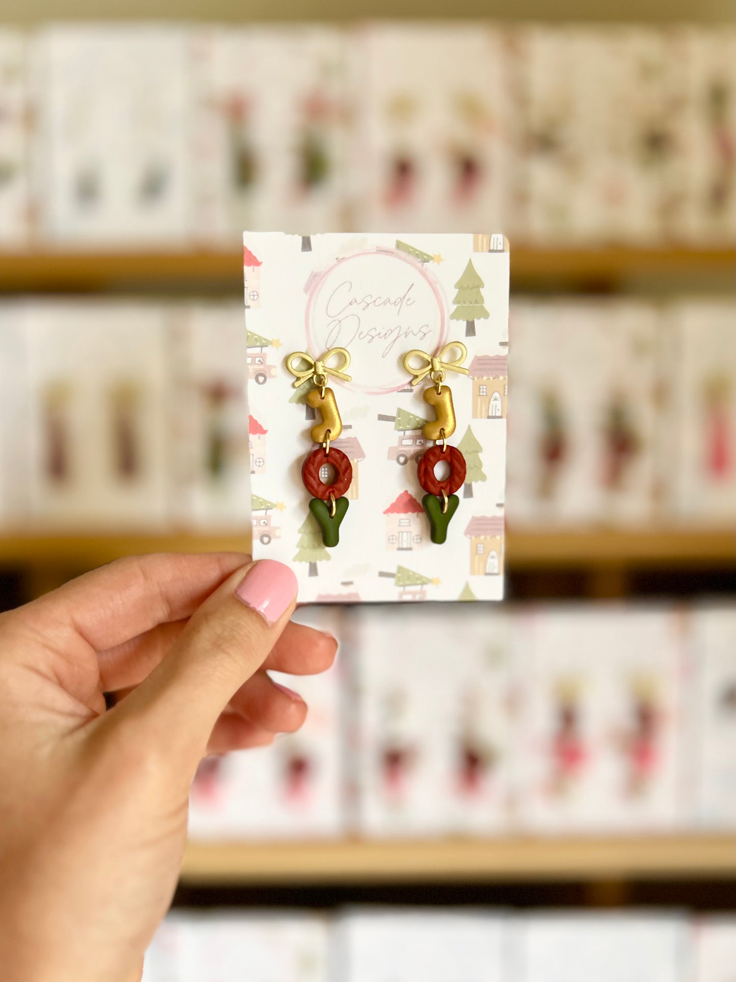 The Joy | Holiday Clay Earrings