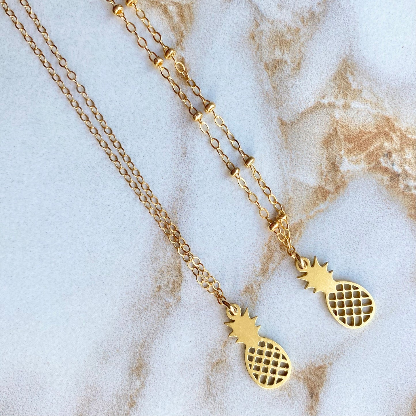 The Gold Pinni | Pineapple Necklace