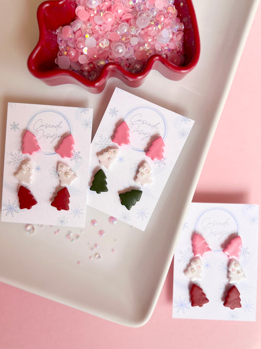 The Evergreen | Tree Earring Studs