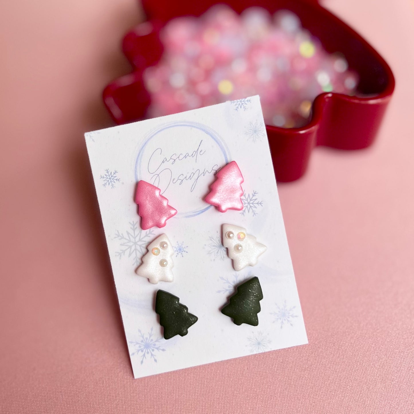 The Evergreen | Tree Earring Studs