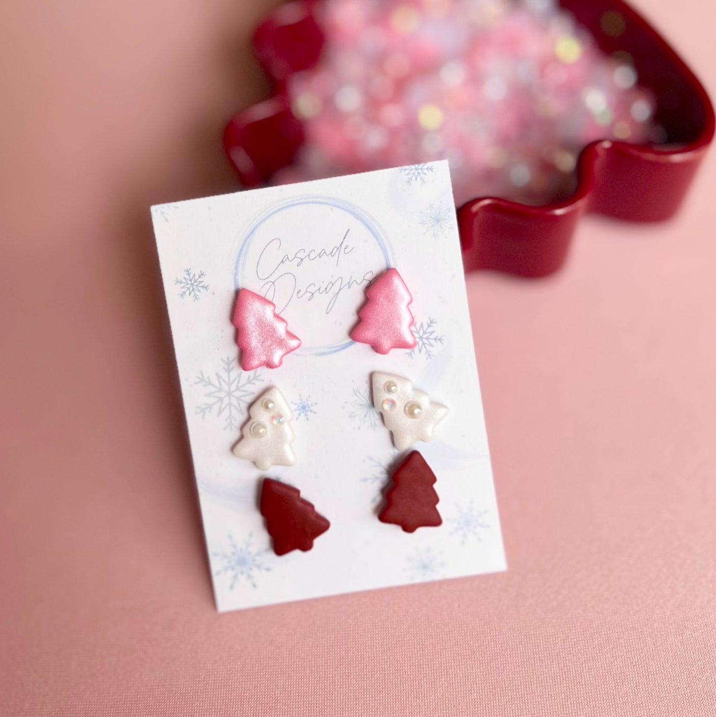 The Evergreen | Tree Earring Studs