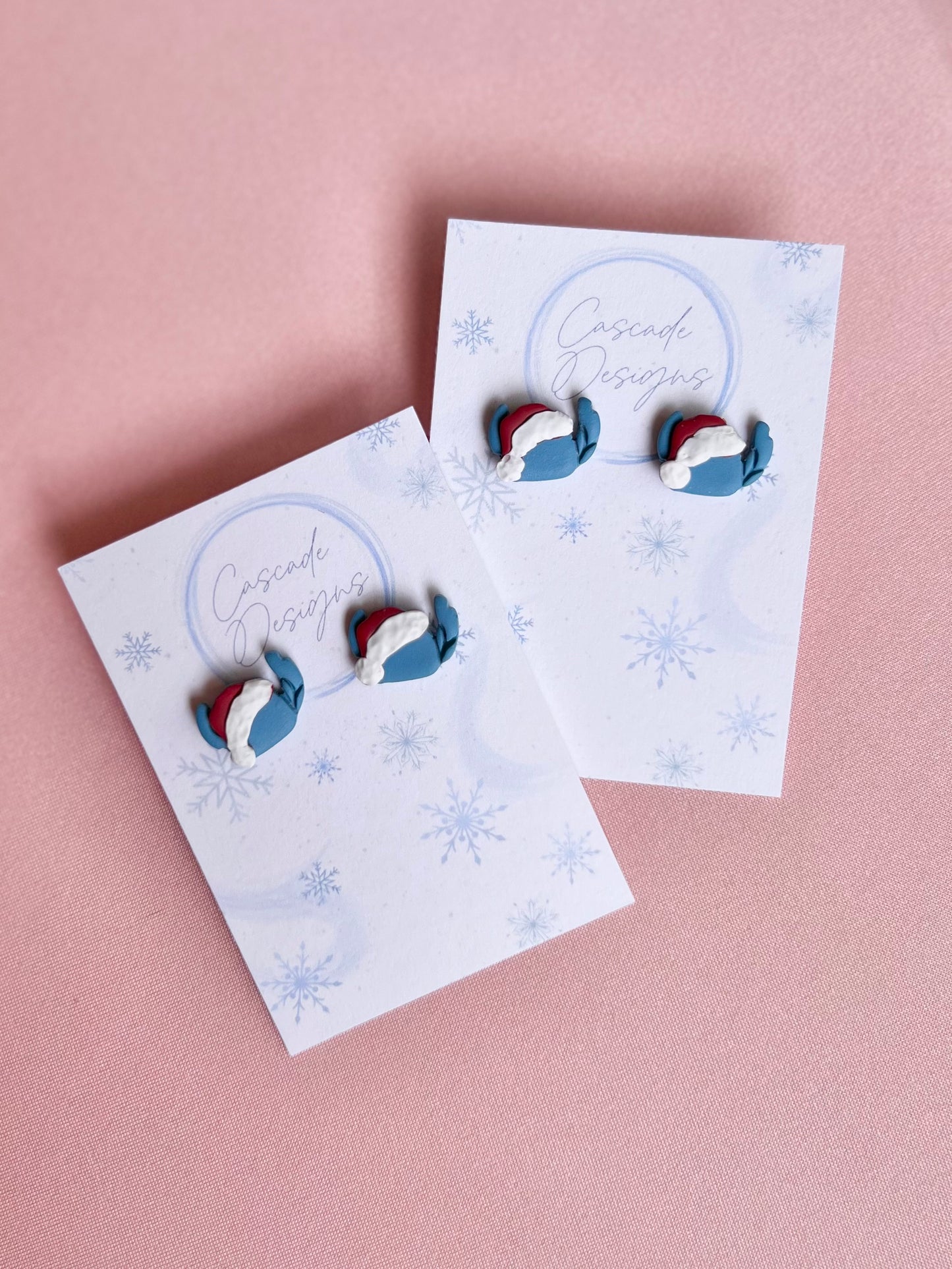 The Jolli Stitch | Magical Christmas Earring Studs