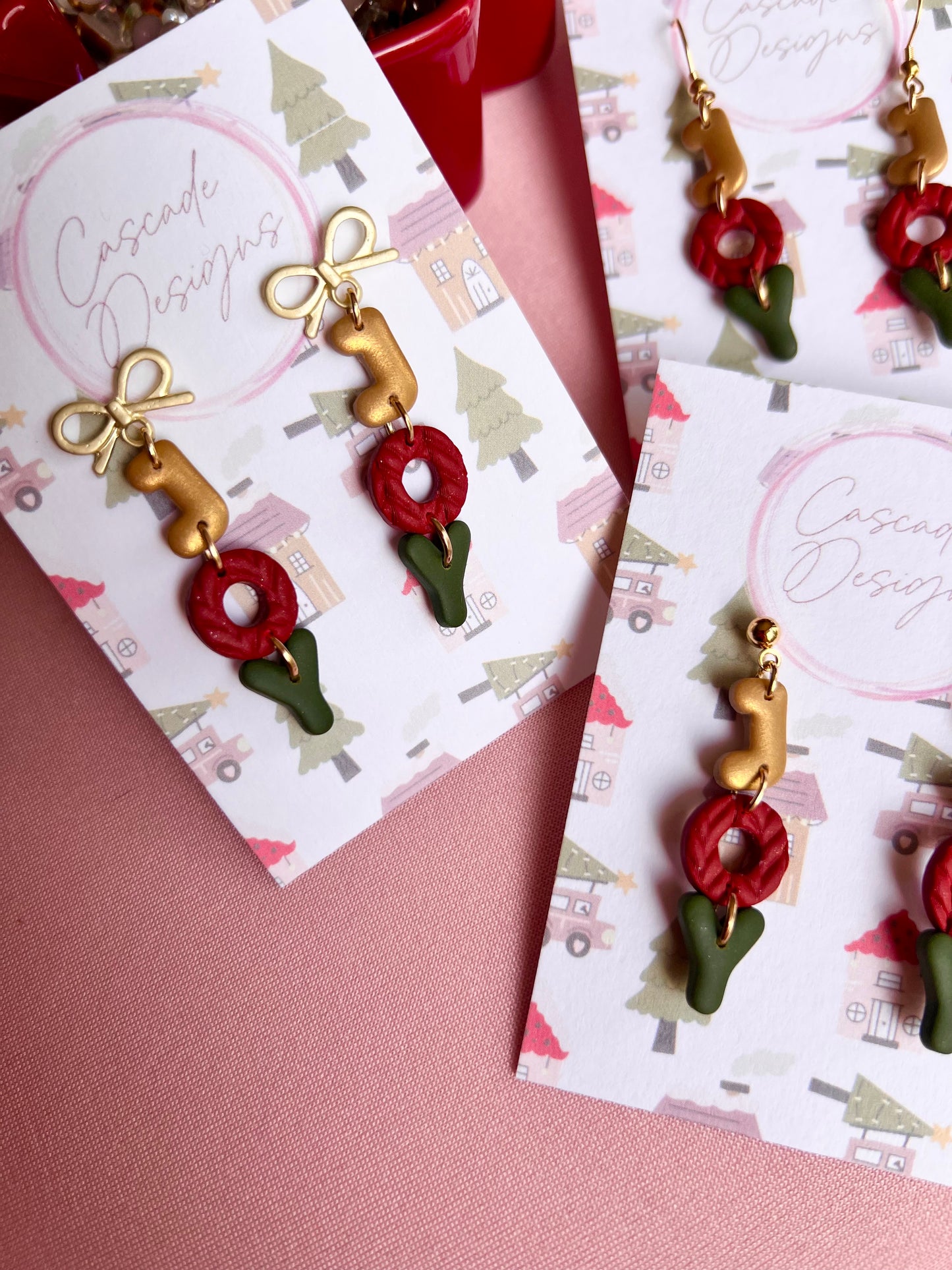 The Joy | Holiday Clay Earrings