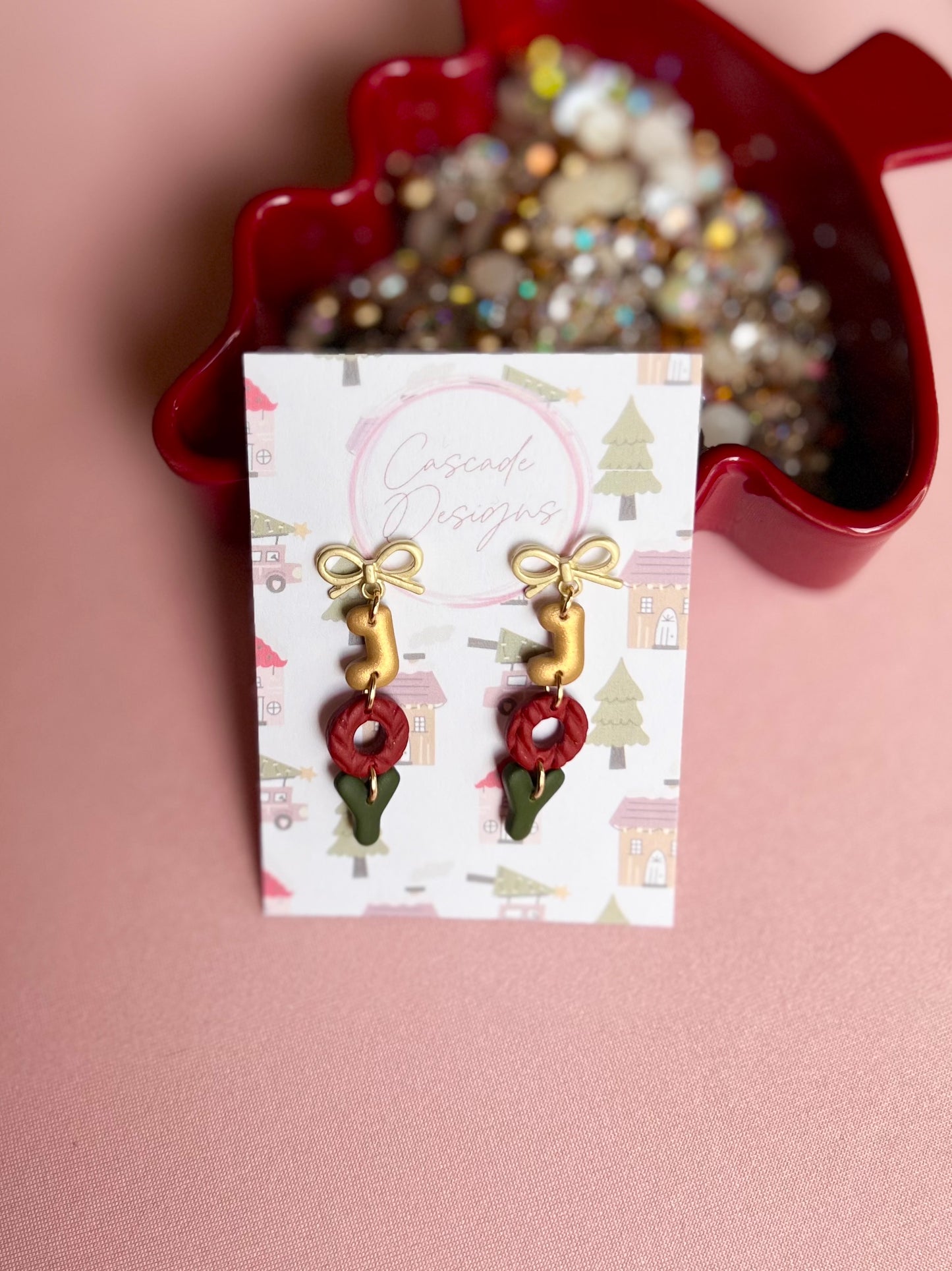 The Joy | Holiday Clay Earrings