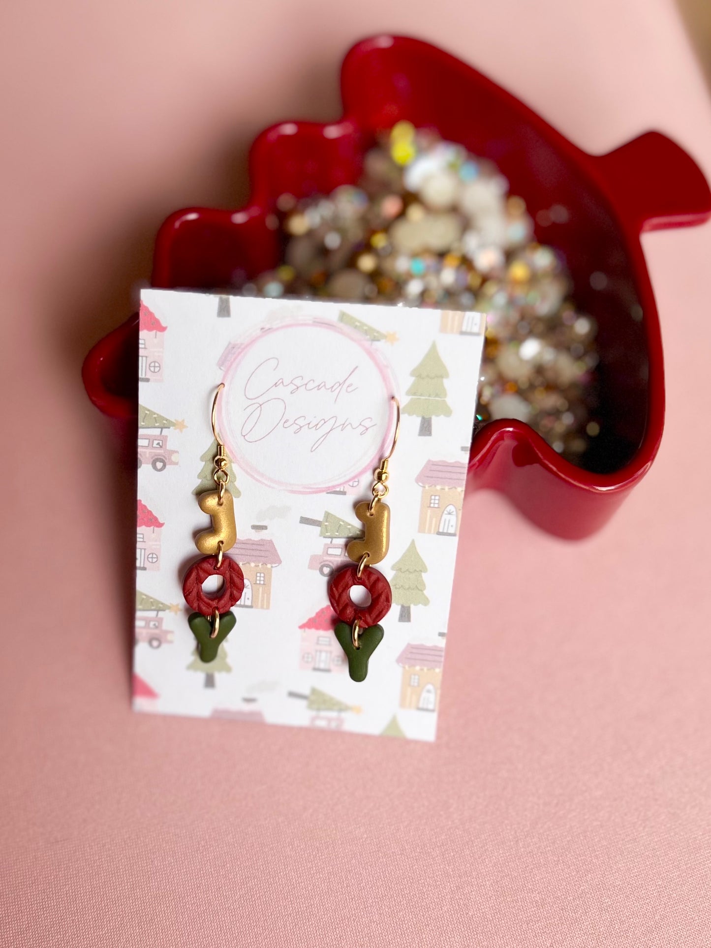 The Joy | Holiday Clay Earrings