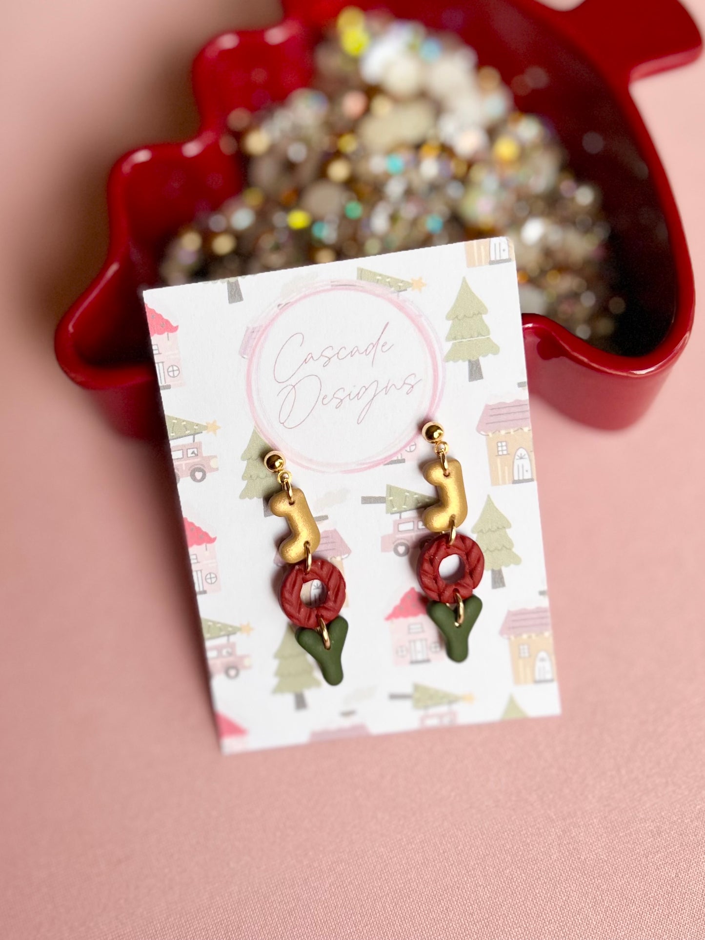 The Joy | Holiday Clay Earrings