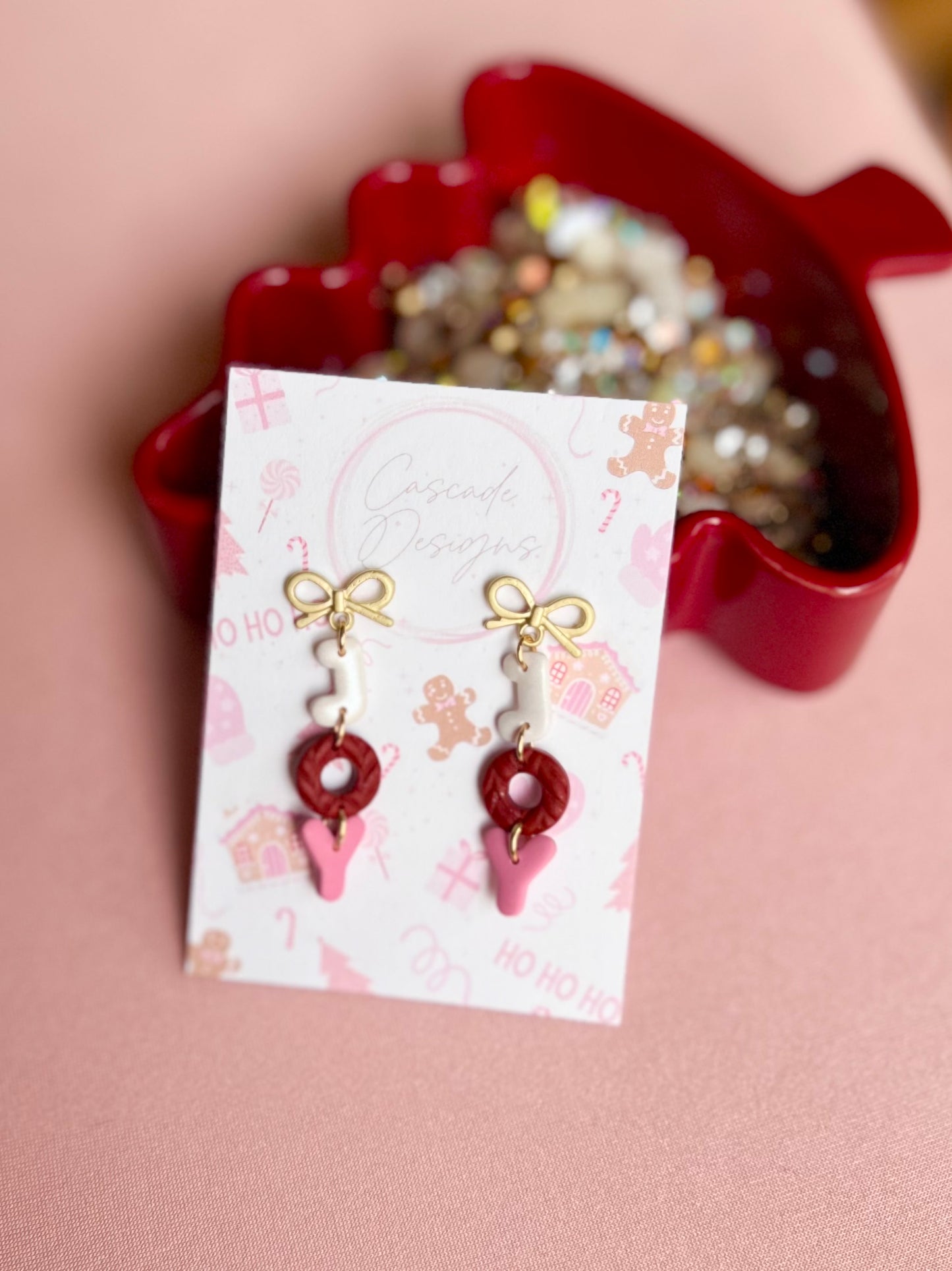 The Joy | Holiday Clay Earrings