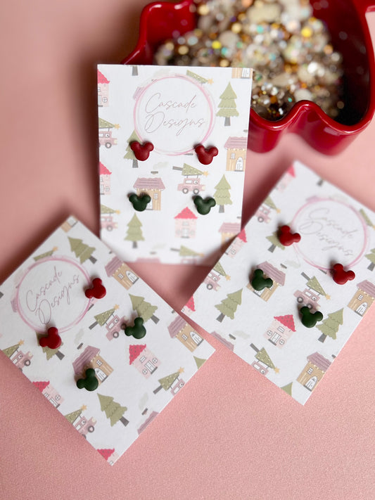 The Mini Festive Micki | Magical Christmas Earring Studs