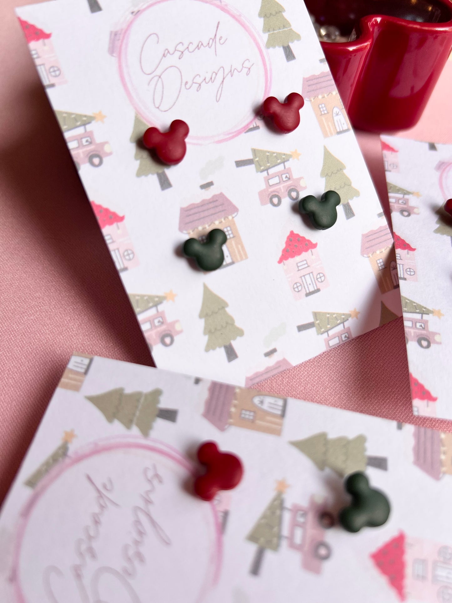 The Mini Festive Micki | Magical Christmas Earring Studs
