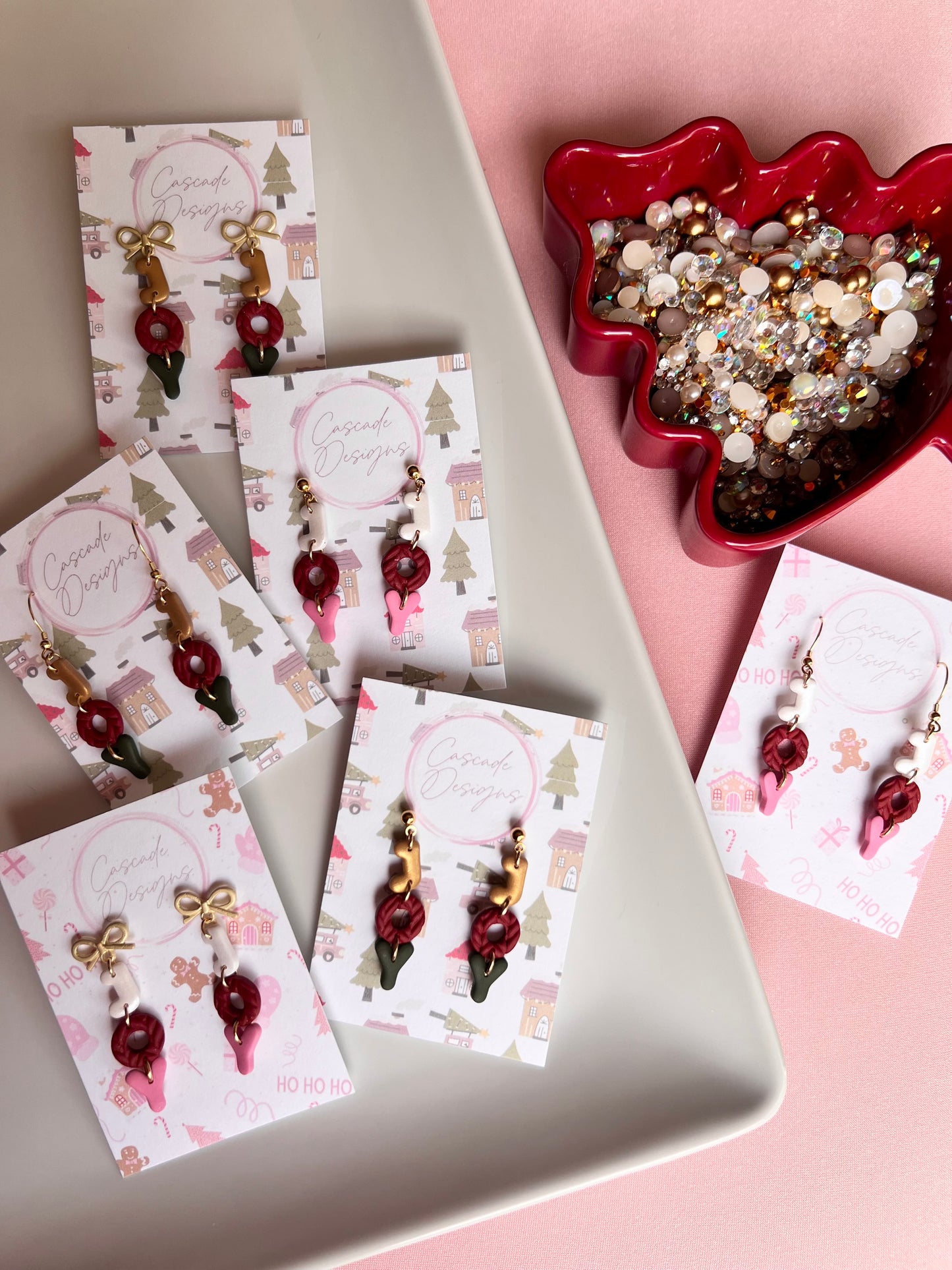 The Joy | Holiday Clay Earrings