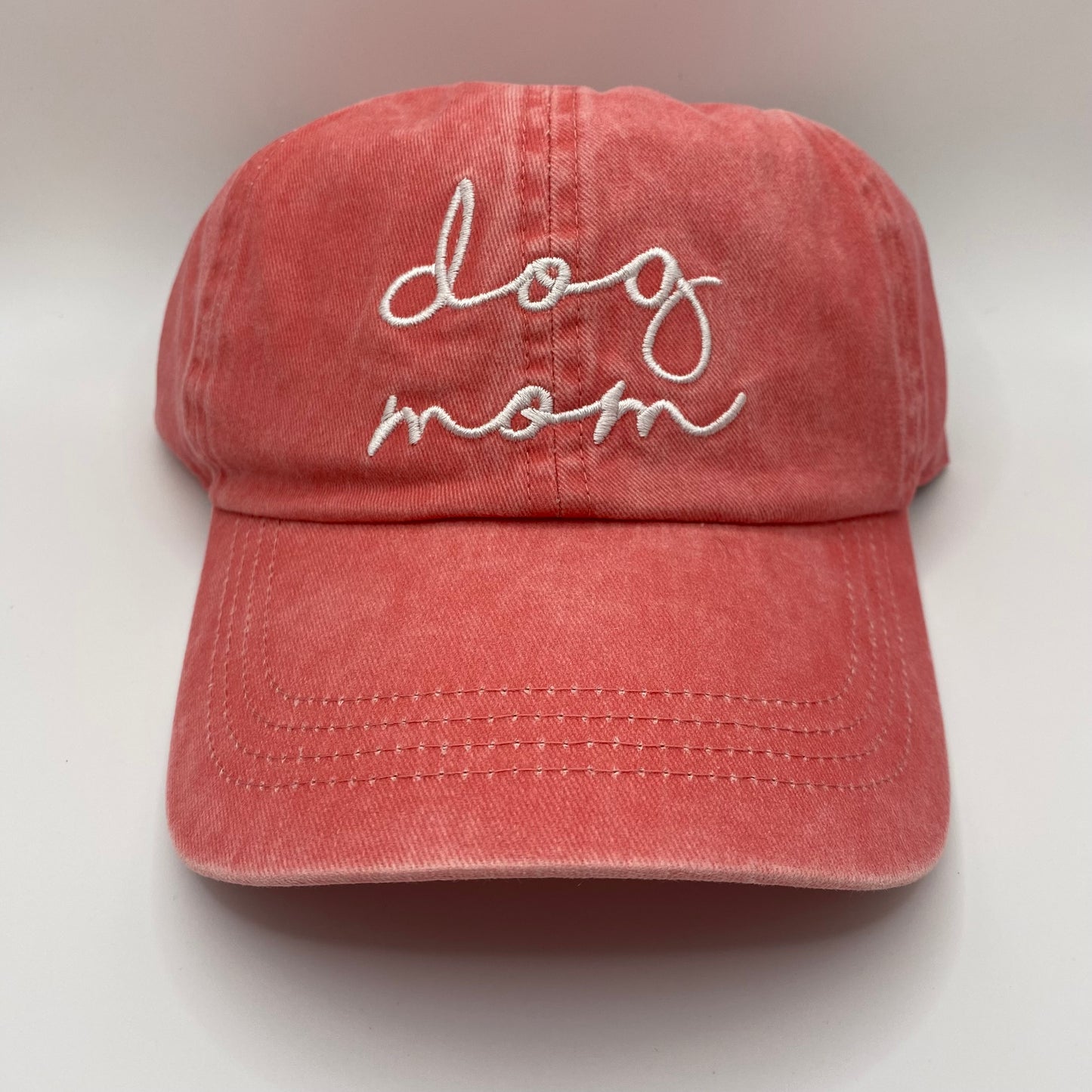 Dog Mom Embroidered Baseball Hat