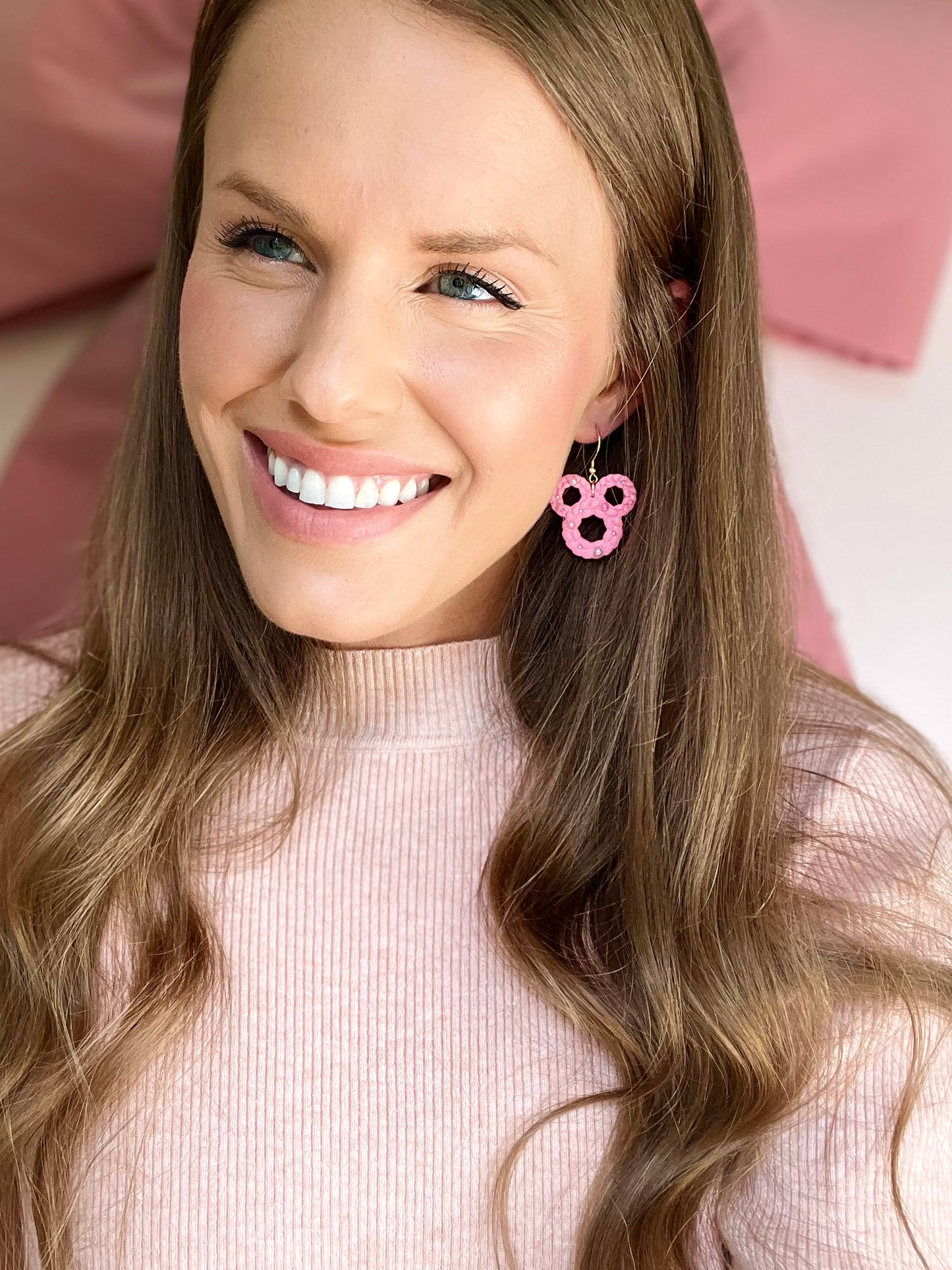 The Micki Wreath | Magical Dusted Wreath Earrings