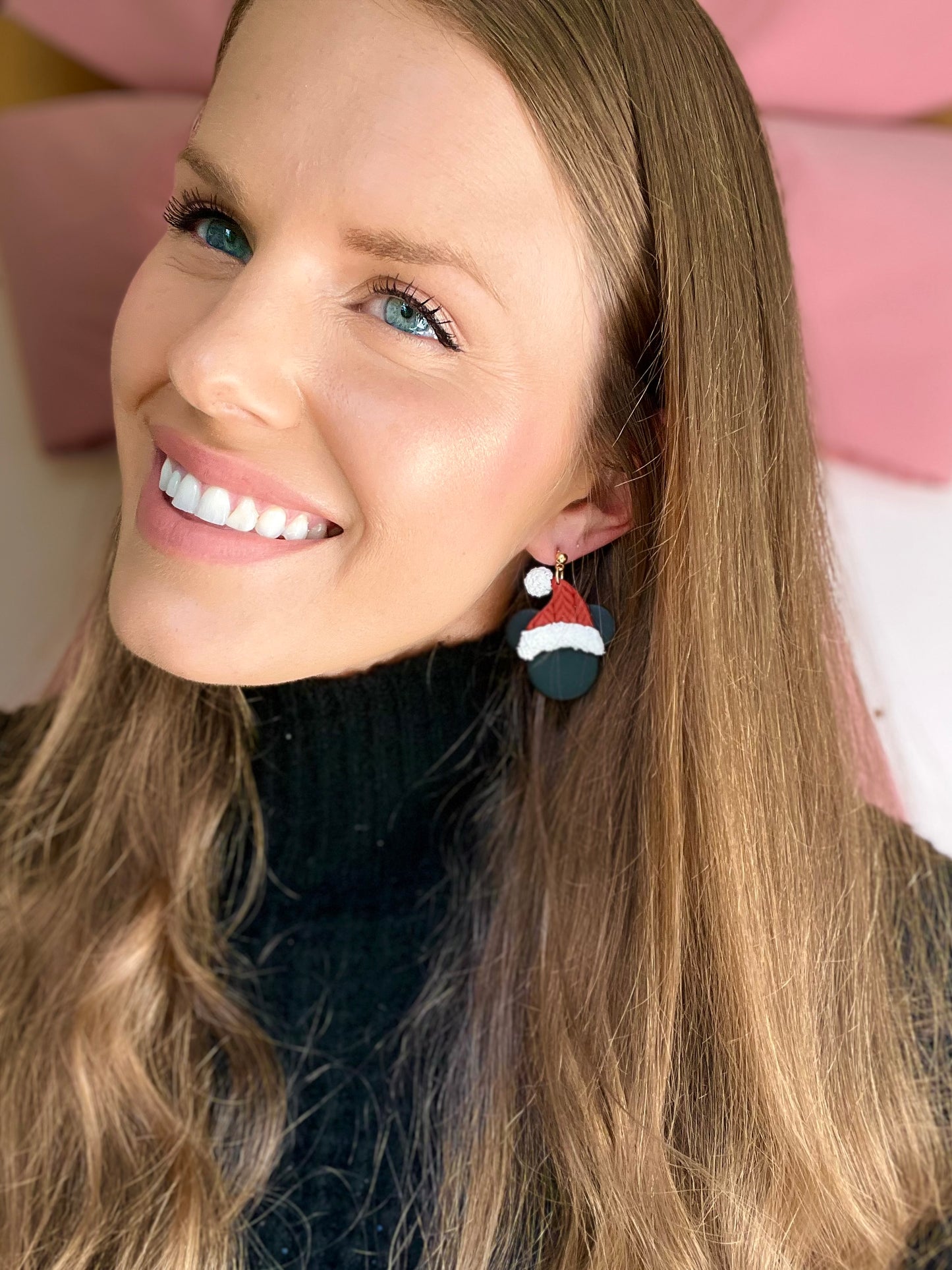 The Jolli Micki | Magical Santa Clay Earrings