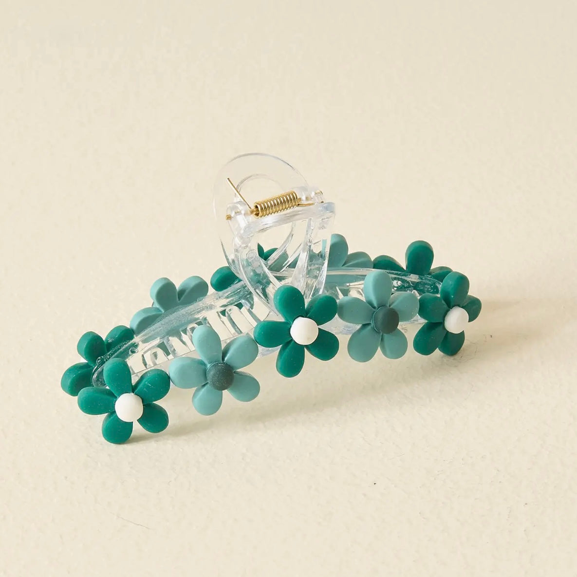 Flower Hair Claw Clips