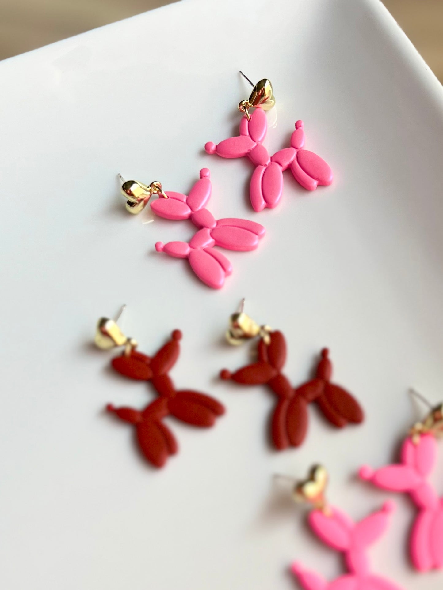 The Puppi Love | Bubble Dog Clay Earrings