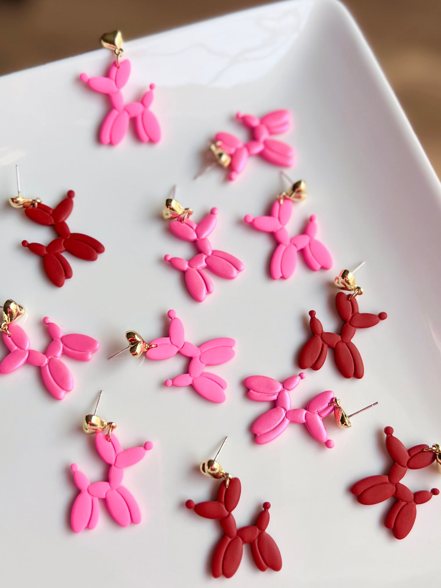 The Puppi Love | Bubble Dog Clay Earrings