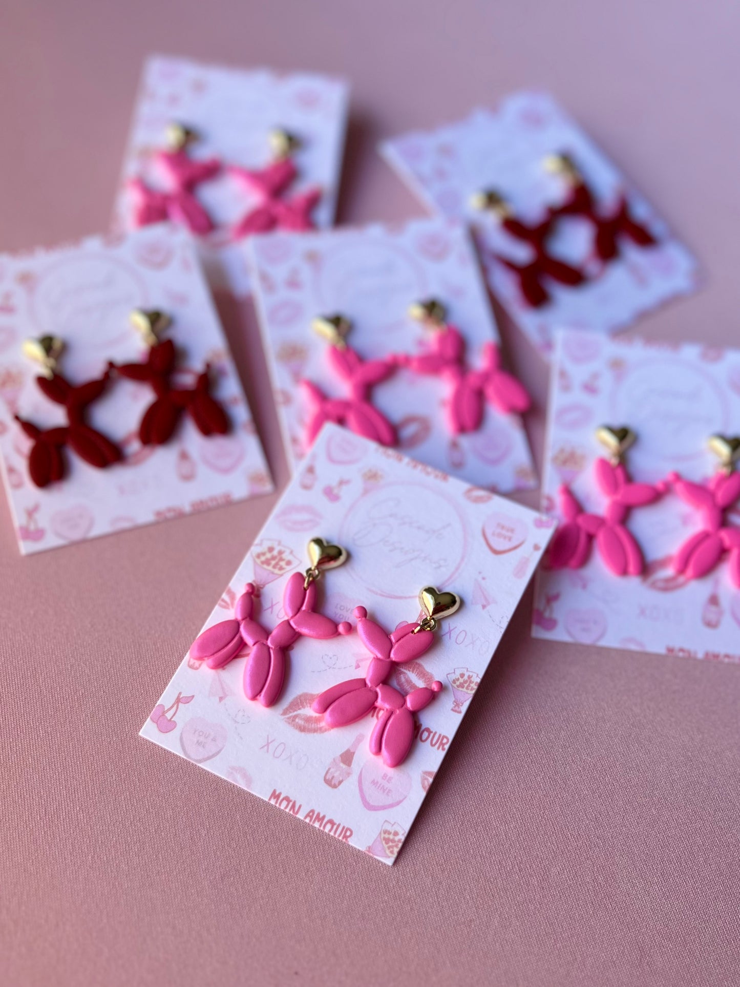 The Puppi Love | Bubble Dog Clay Earrings