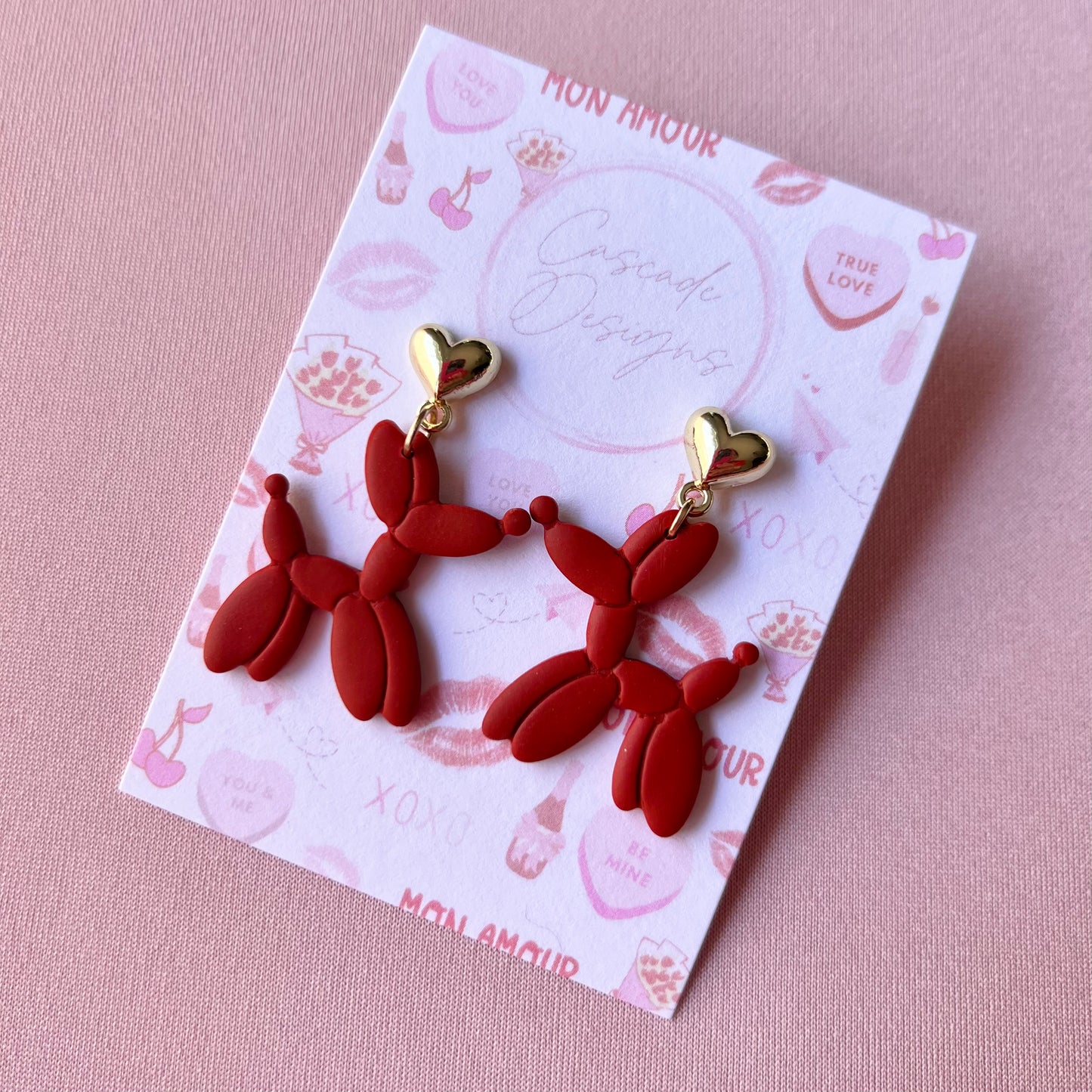 The Puppi Love | Bubble Dog Clay Earrings