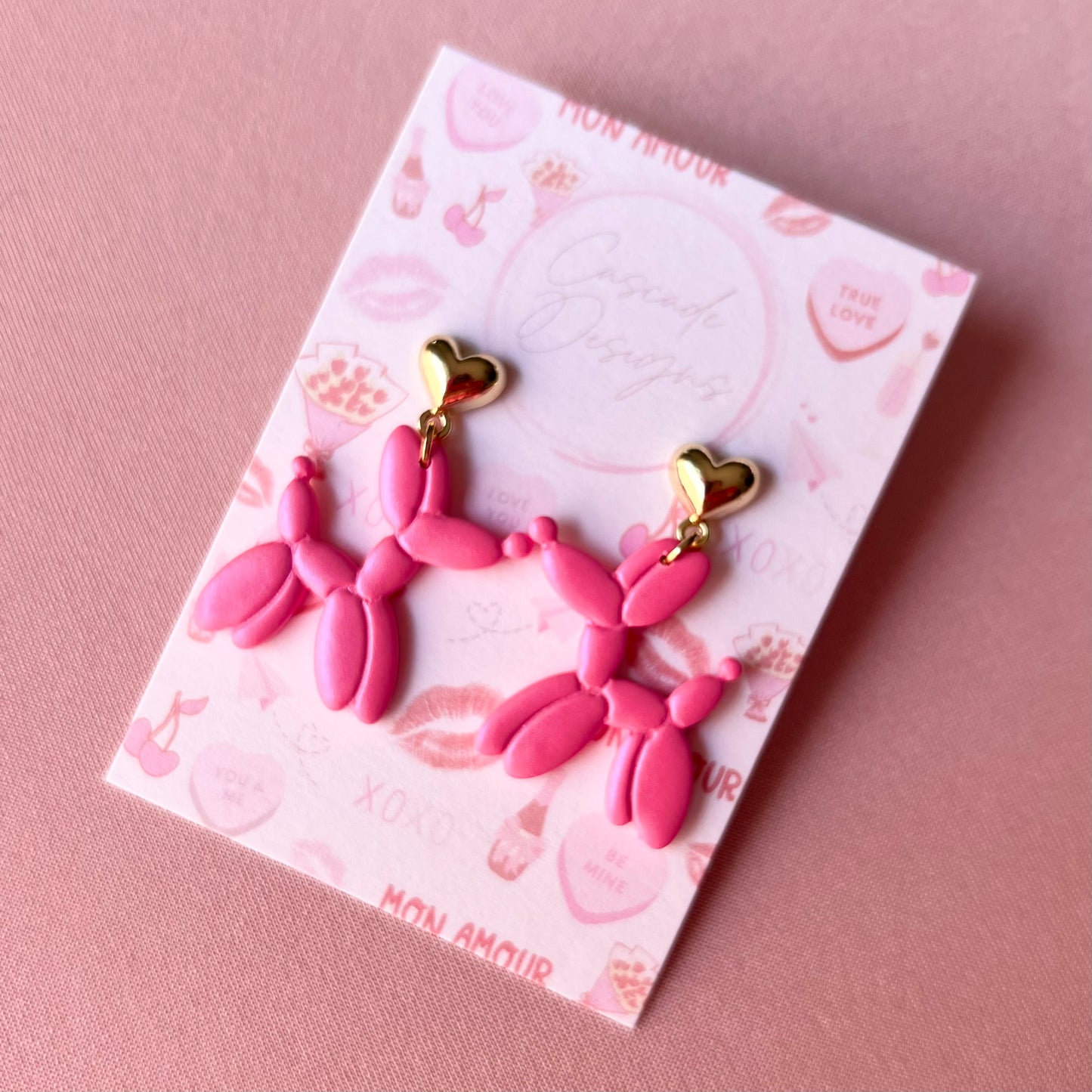 The Puppi Love | Bubble Dog Clay Earrings