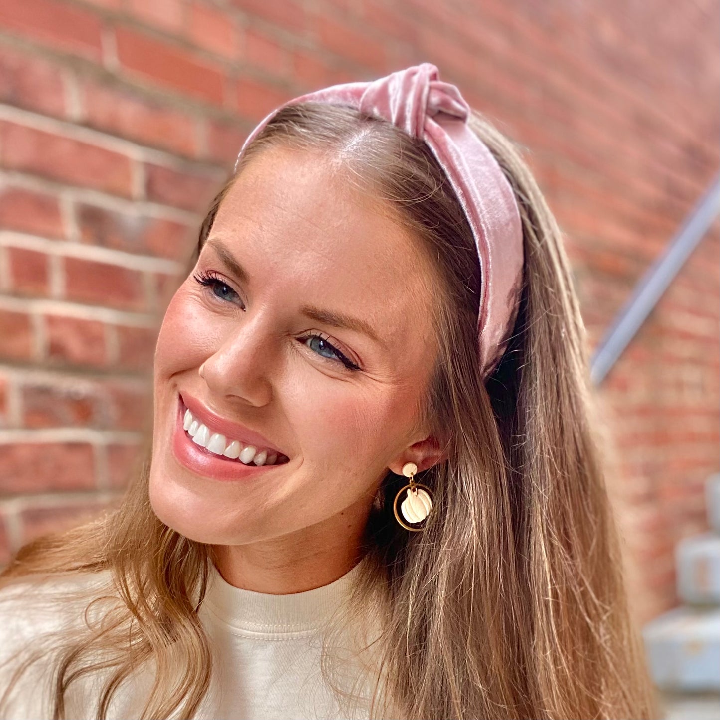 Suede Top Knotted Headache-Free Headband