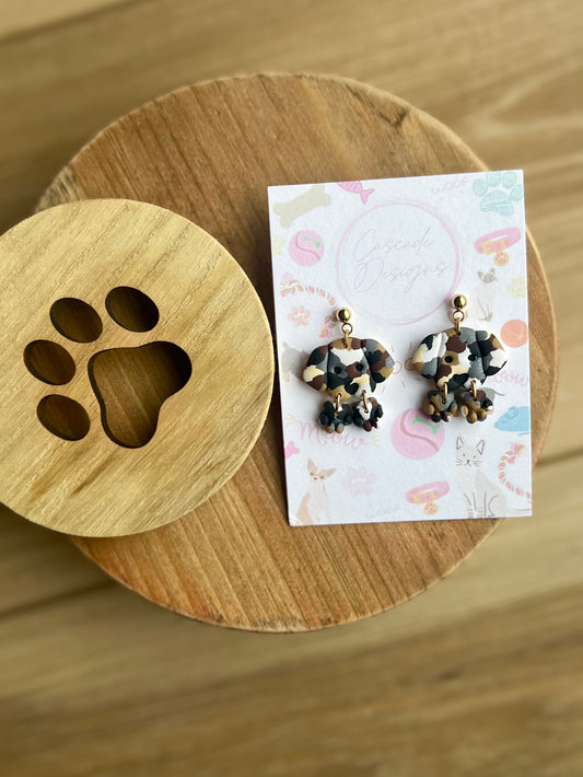 The Danny | Doggie Clay Earrings