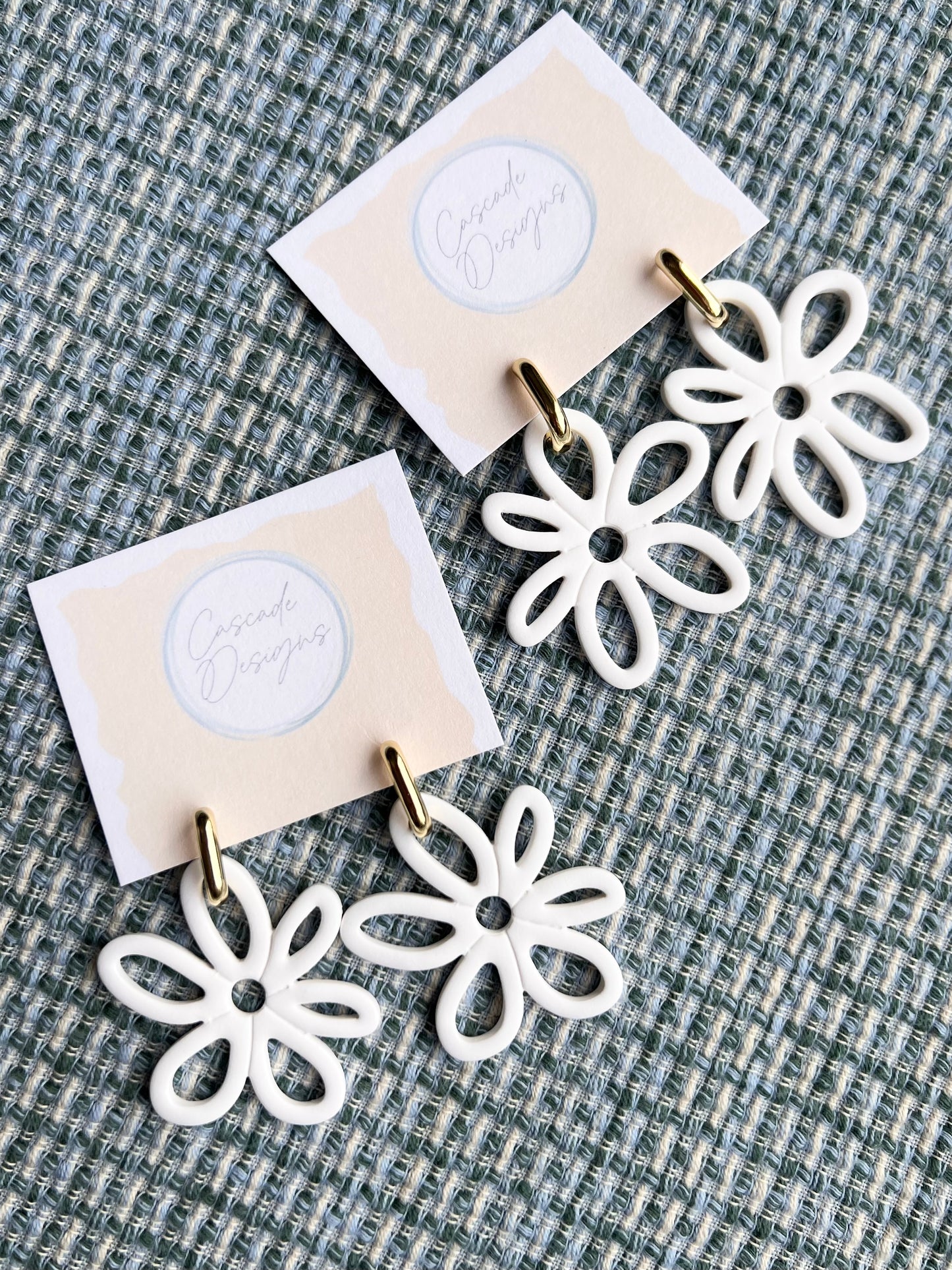 The Carina | Tuscan Flower Clay Earrings