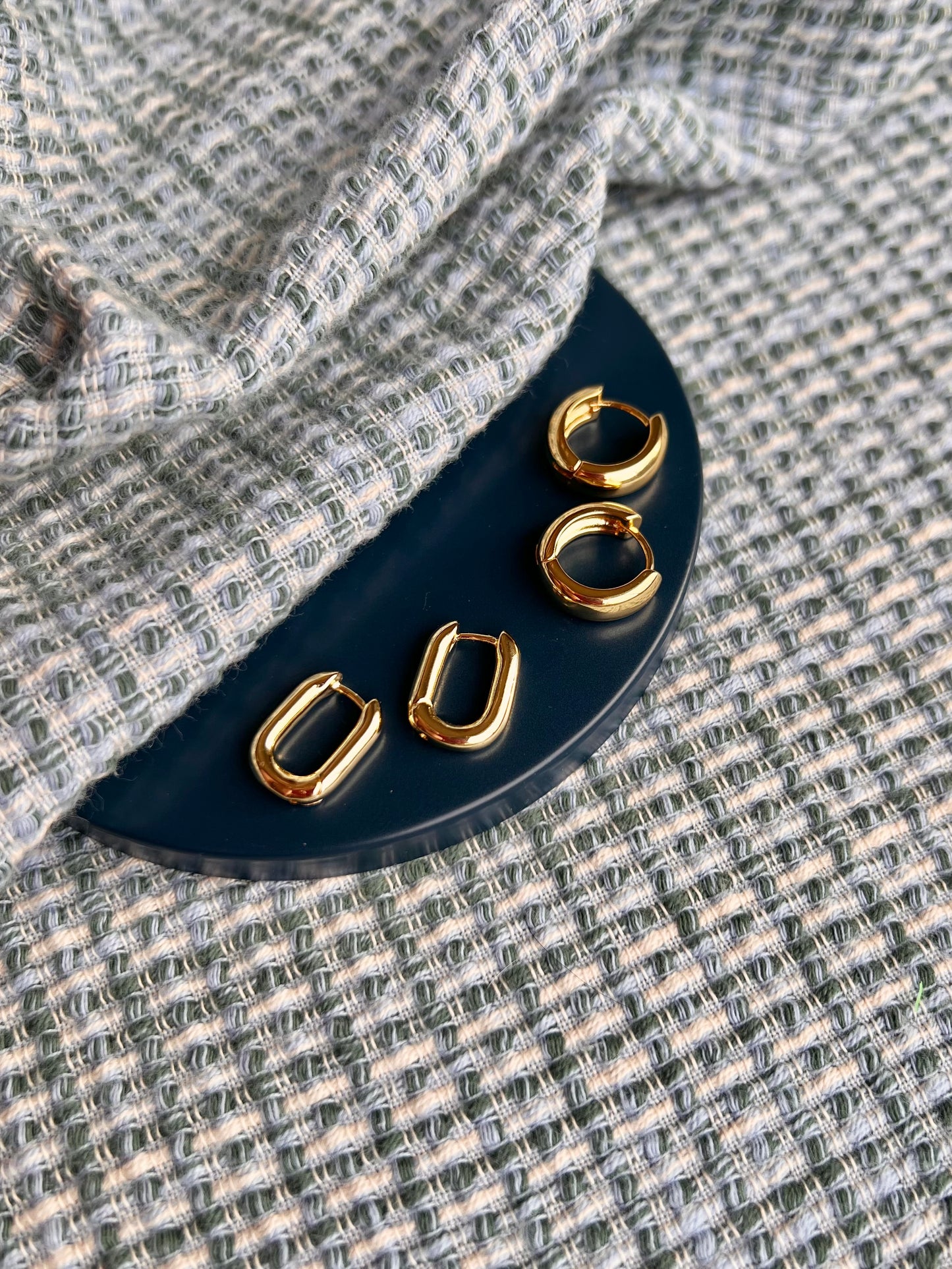 The Julia | 18K Gold Filled Huggie Earrings