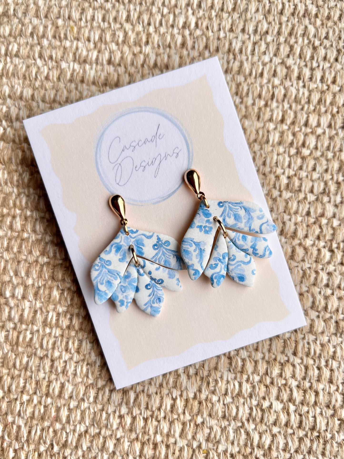 The Vienna | French Victorian Clay Earrings