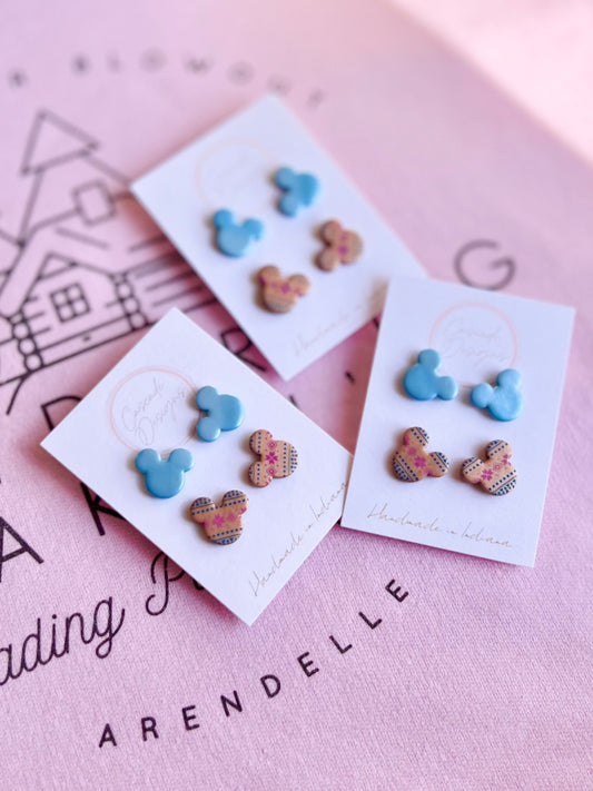 The Fjord Micki | Nordic Clay Earring Studs