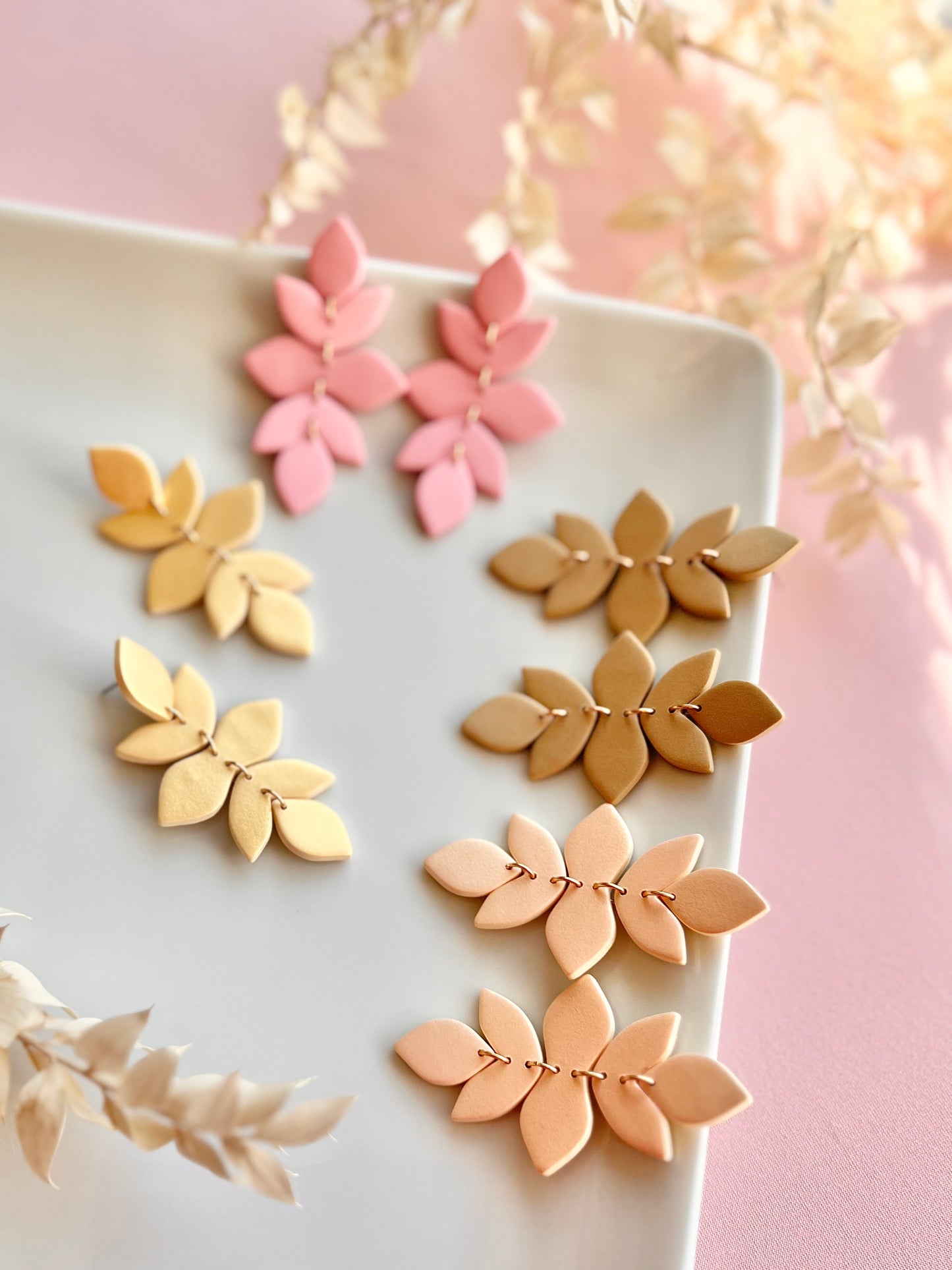 The Francesca | Vine Leaf Drop Earrings