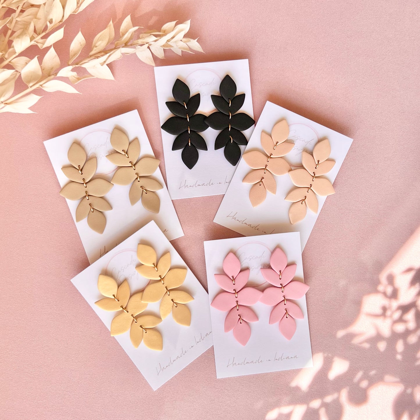 The Francesca | Vine Leaf Drop Earrings