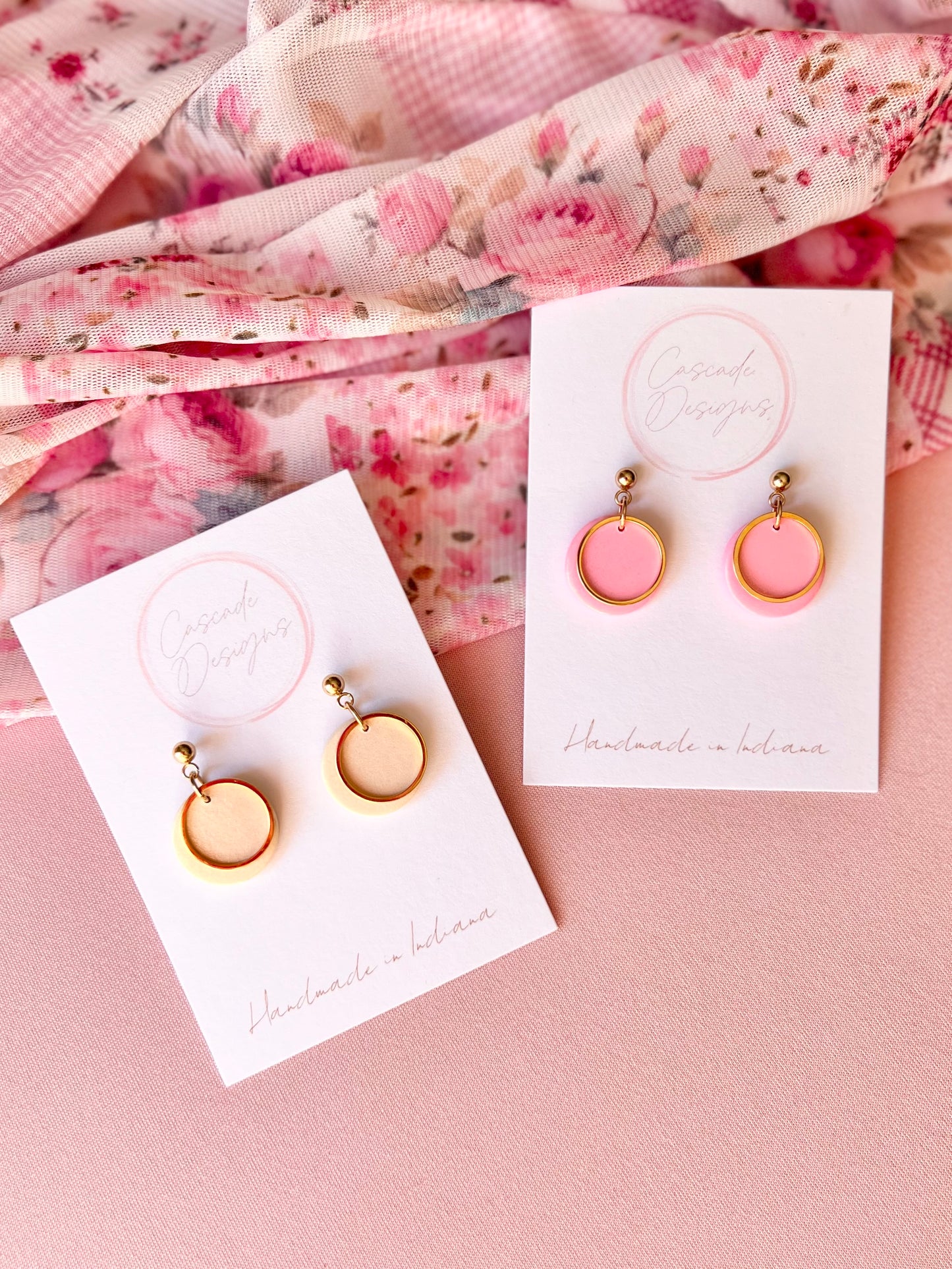 The Kit | Shimmery Layered Hoop Earrings