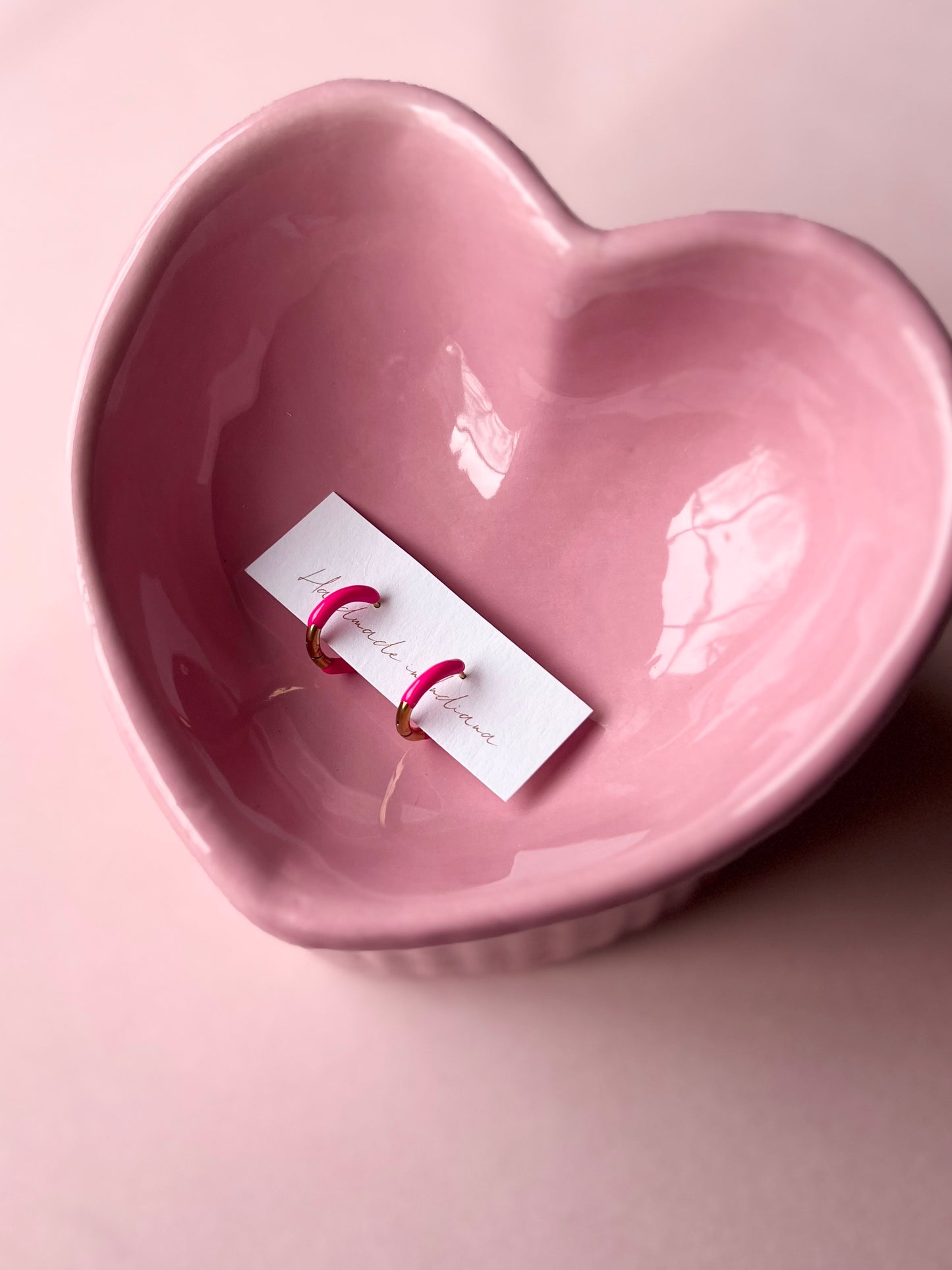 The Pepa | Colorful Huggie Earrings
