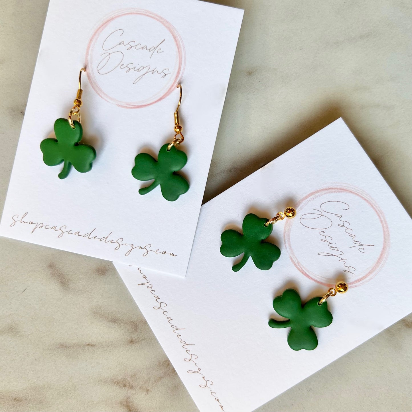 The Lucki | Clover Clay Earrings